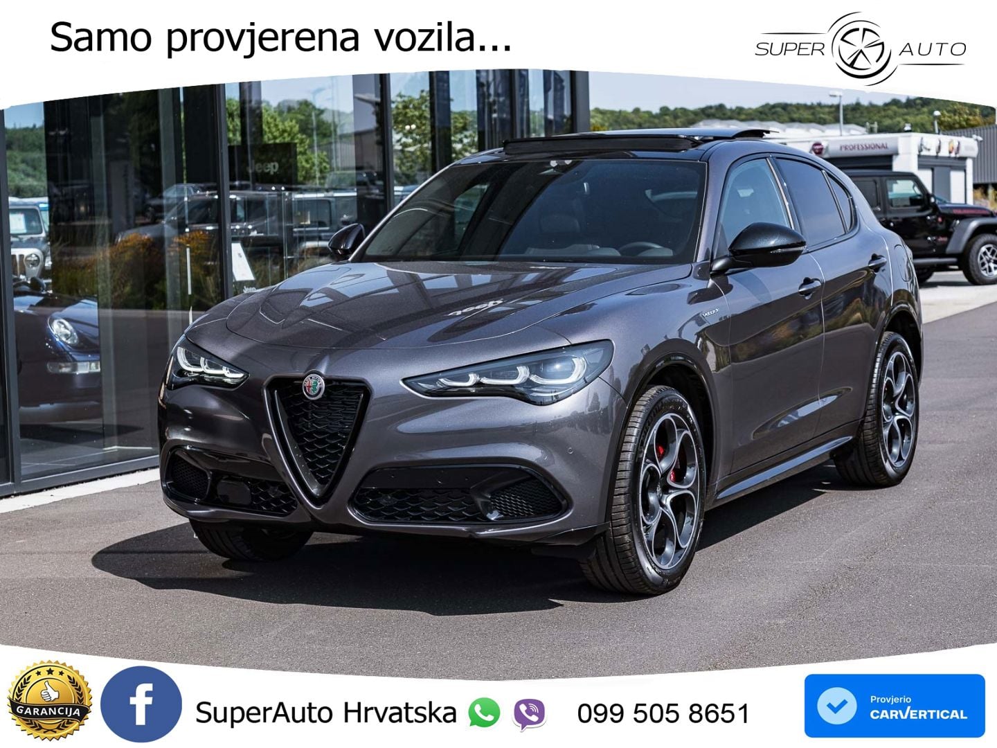 Alfa Romeo Stelvio 2.0 Turbo (280 KS) Q4 Automatic MATRIX+GR SJED+KAM