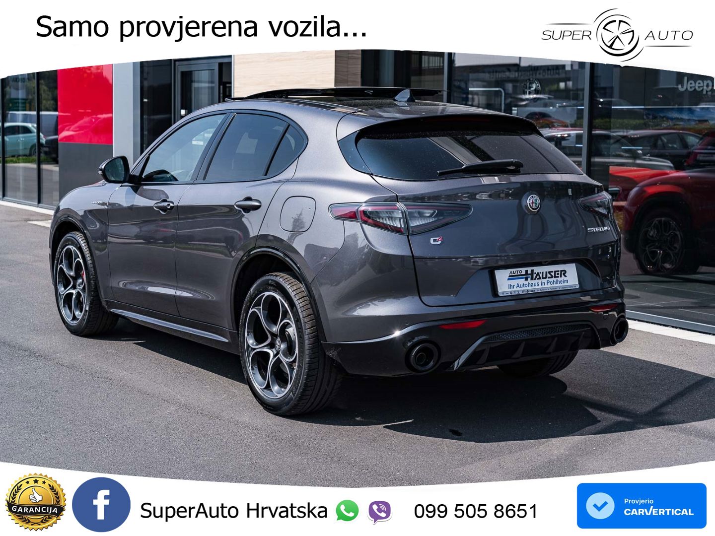 Alfa Romeo Stelvio 2.0 Turbo (280 KS) Q4 Automatic MATRIX+GR SJED+KAM