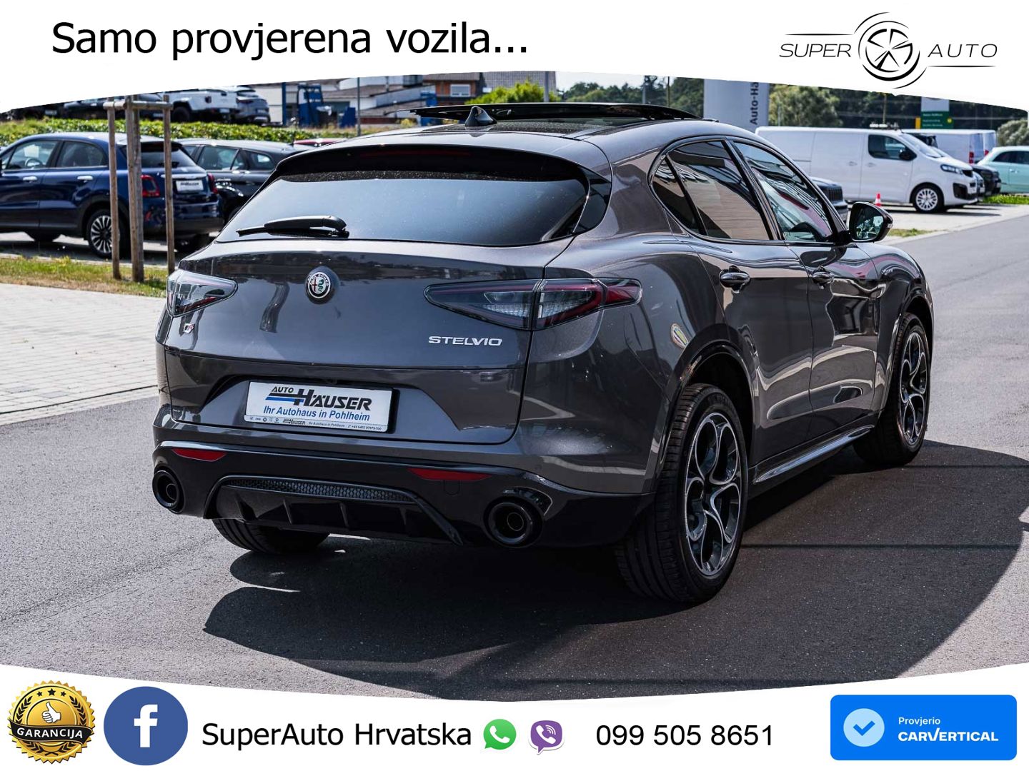 Alfa Romeo Stelvio 2.0 Turbo (280 KS) Q4 Automatic MATRIX+GR SJED+KAM