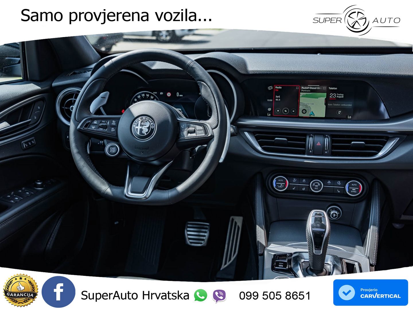 Alfa Romeo Stelvio 2.0 Turbo (280 KS) Q4 Automatic MATRIX+GR SJED+KAM