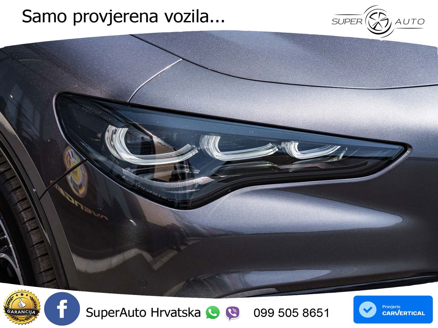 Alfa Romeo Stelvio 2.0 Turbo (280 KS) Q4 Automatic MATRIX+GR SJED+KAM