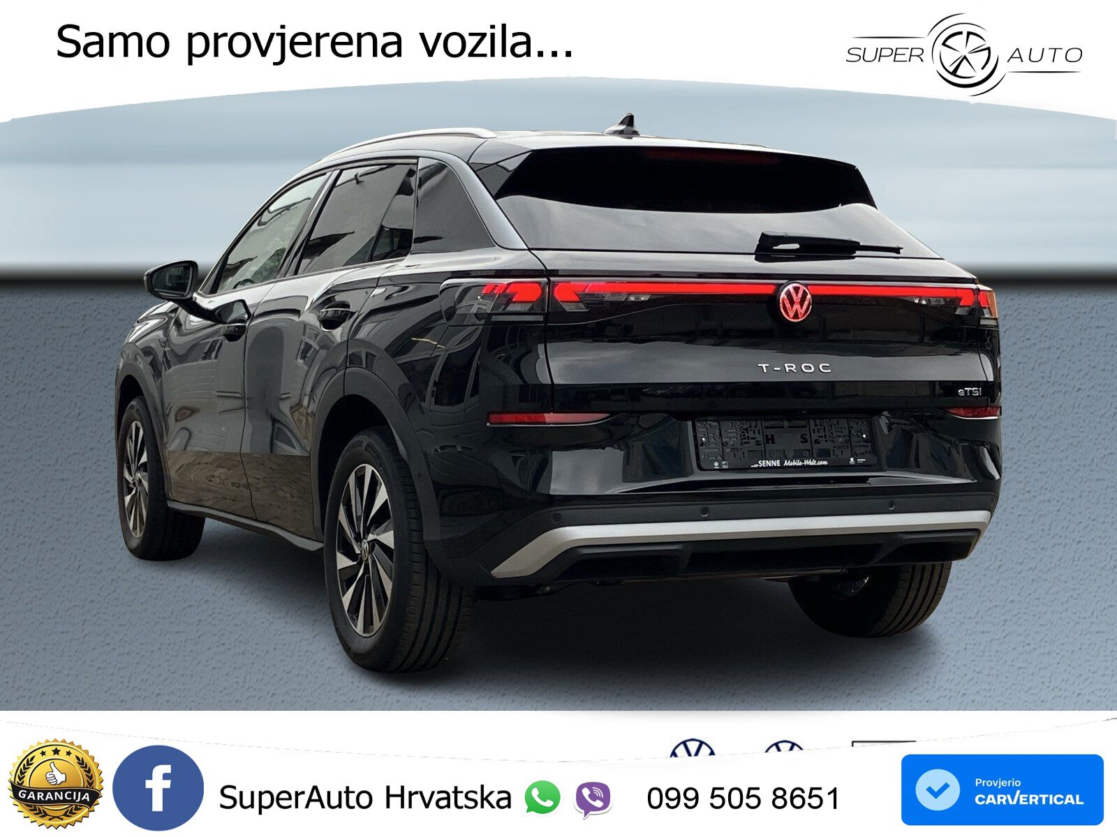 Volkswagen T-Roc II 1.5 eTSI (150 KS)  DSG LED+GR SJED+ACC