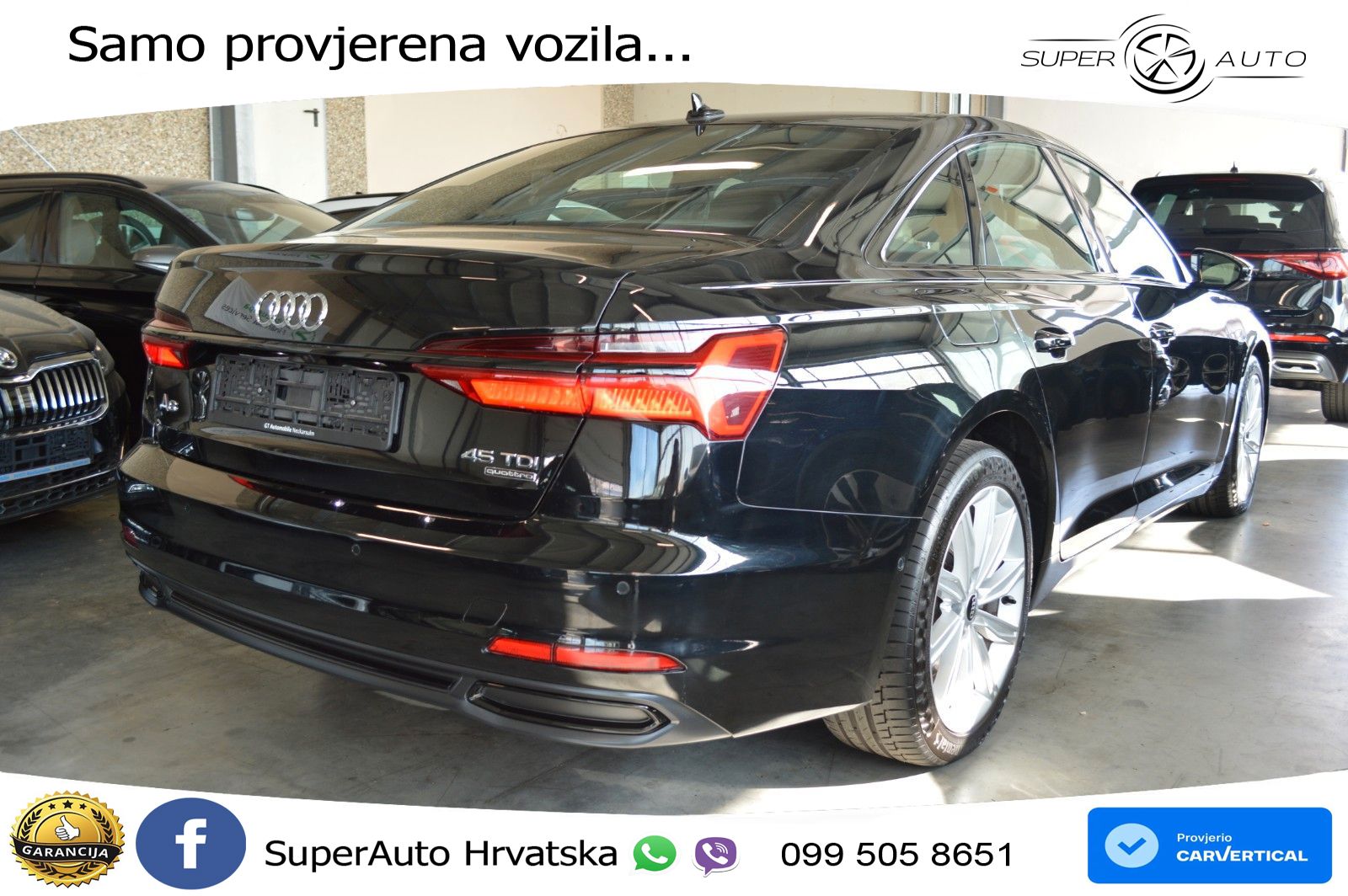 Audi A6 45 TDI V6 (245 KS) quattro ultra S tronic LED+GR SJED+ACC