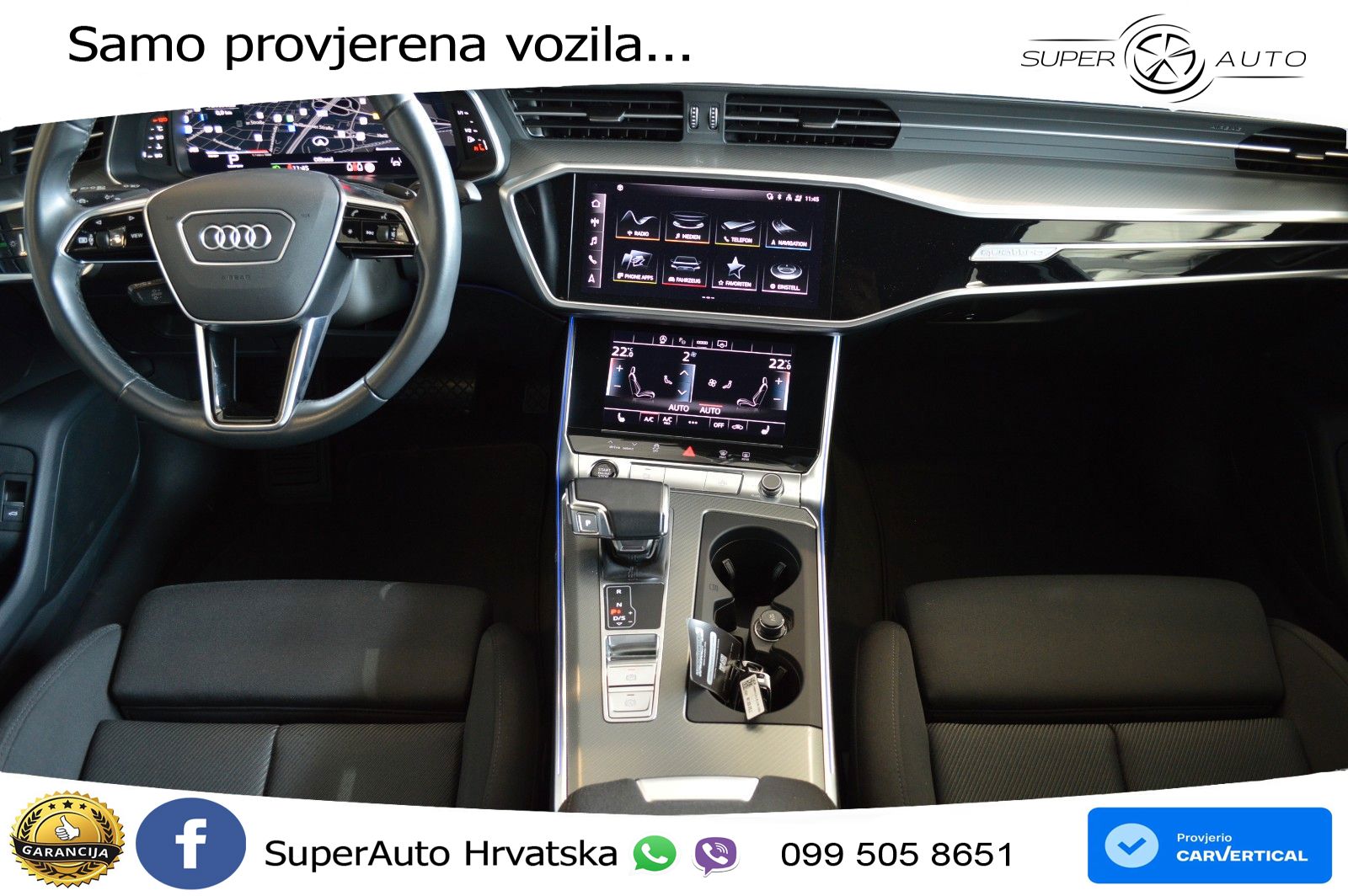 Audi A6 45 TDI V6 (245 KS) quattro ultra S tronic LED+GR SJED+ACC