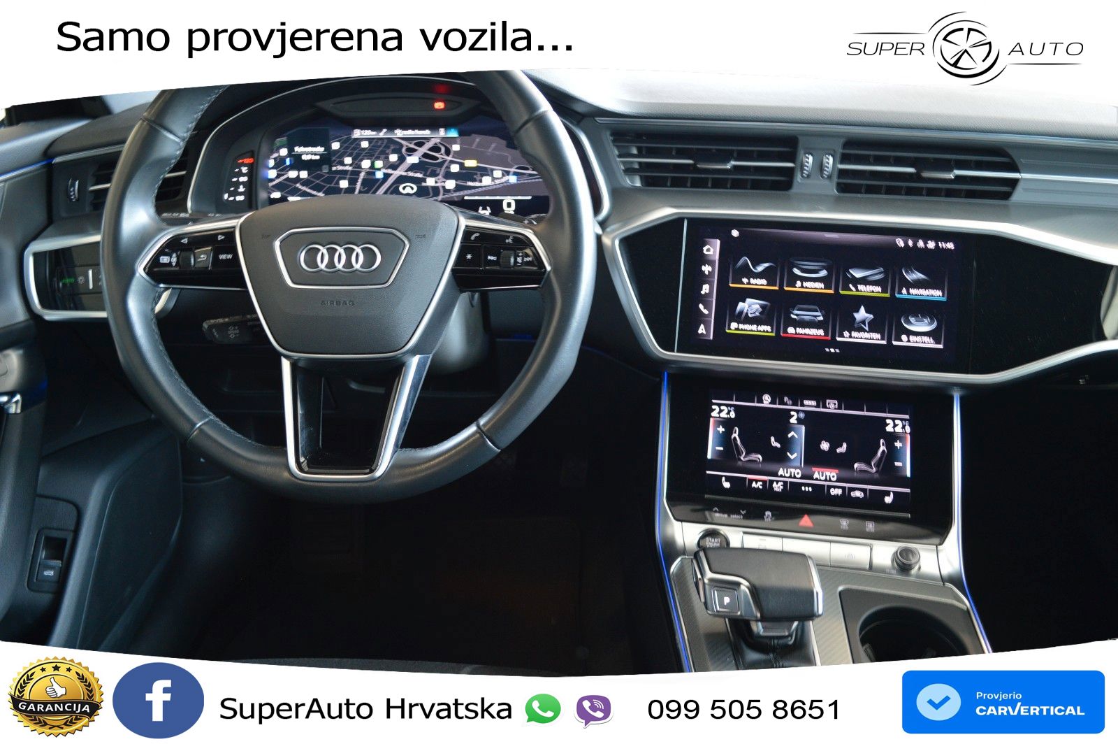 Audi A6 45 TDI V6 (245 KS) quattro ultra S tronic LED+GR SJED+ACC