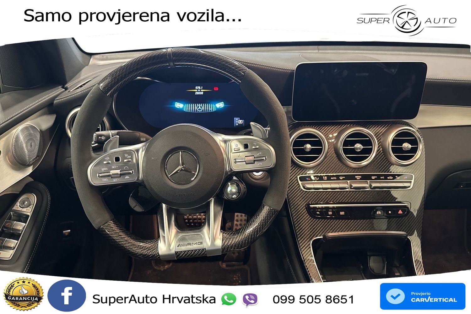 Mercedes GLC Coupe AMG 63 S (510 KS) 4MATIC+ MCT LED+ACC