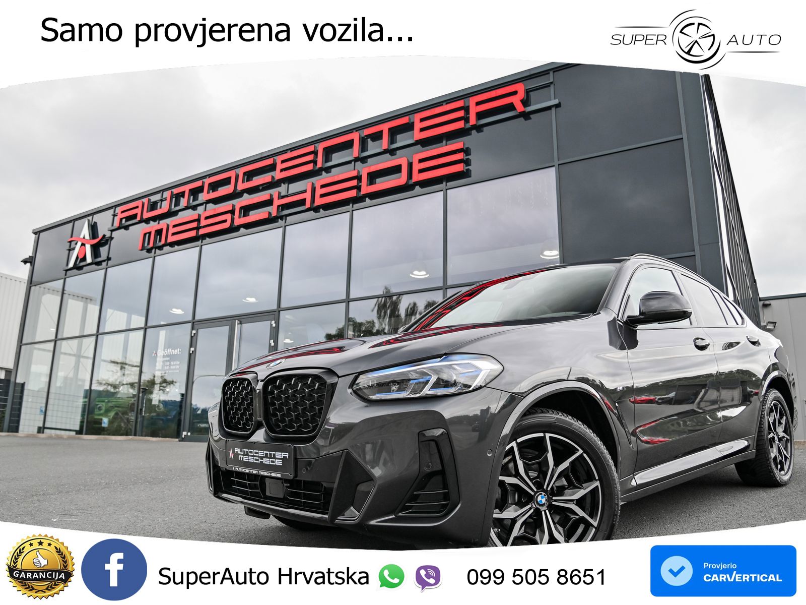 BMW X4 20d (190 KS) xDrive Steptronic M Sport LED+GR SJED+ACC