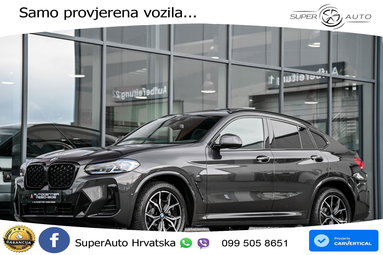 BMW X4 20d (190 KS) xDrive Steptronic M Sport LED+GR SJED+ACC