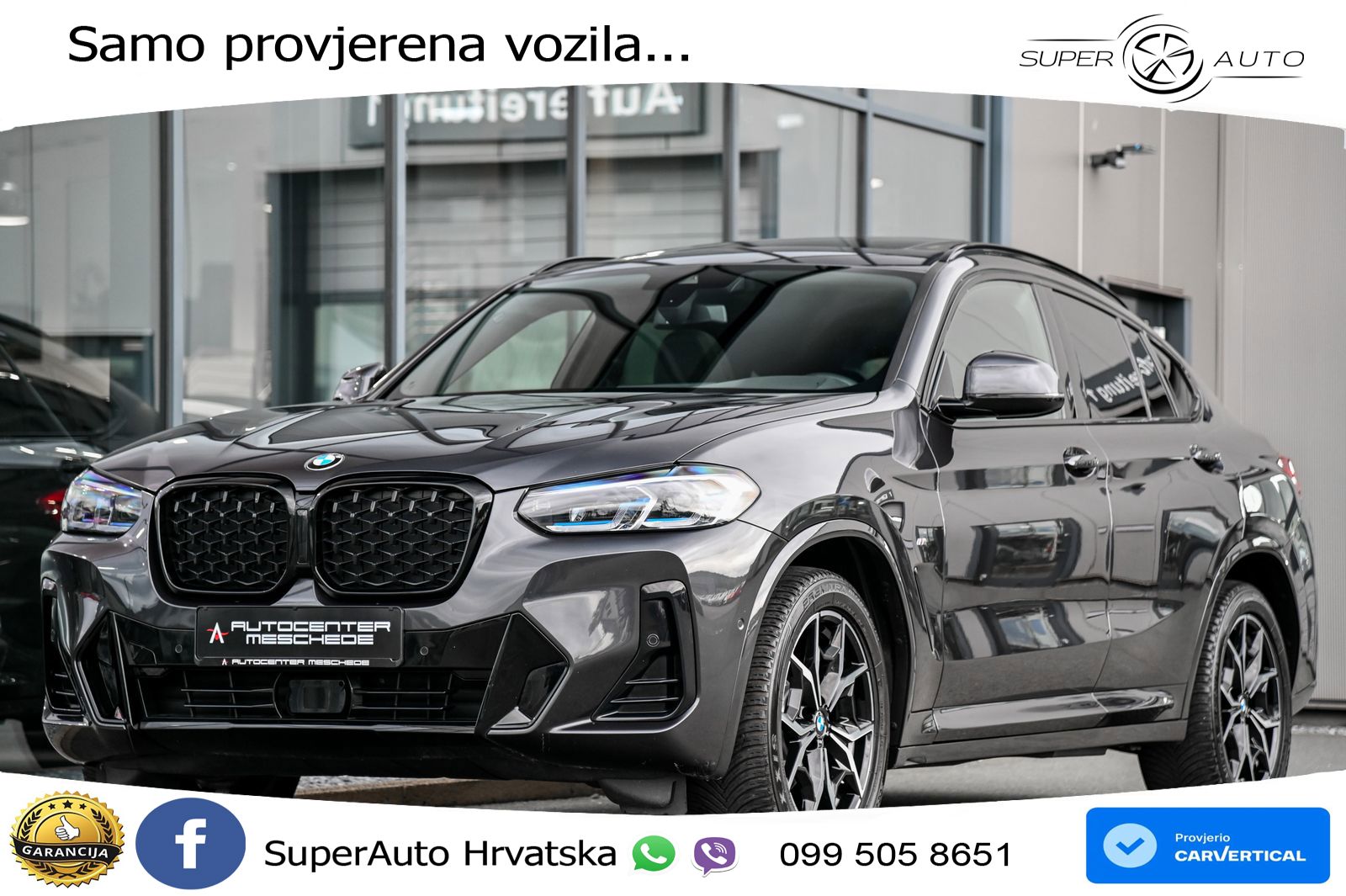 BMW X4 20d (190 KS) xDrive Steptronic M Sport LED+GR SJED+ACC
