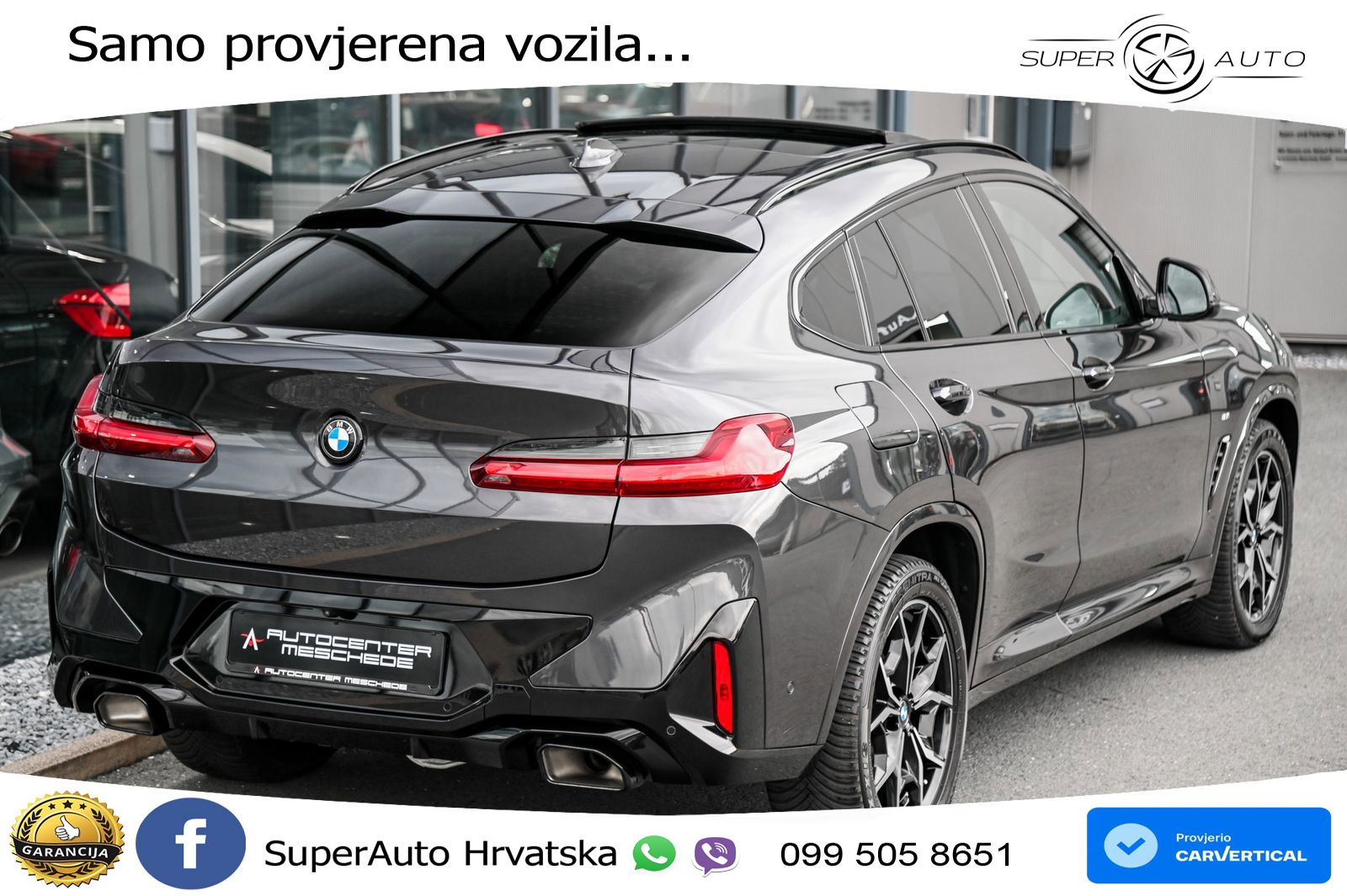 BMW X4 20d (190 KS) xDrive Steptronic M Sport LED+GR SJED+ACC