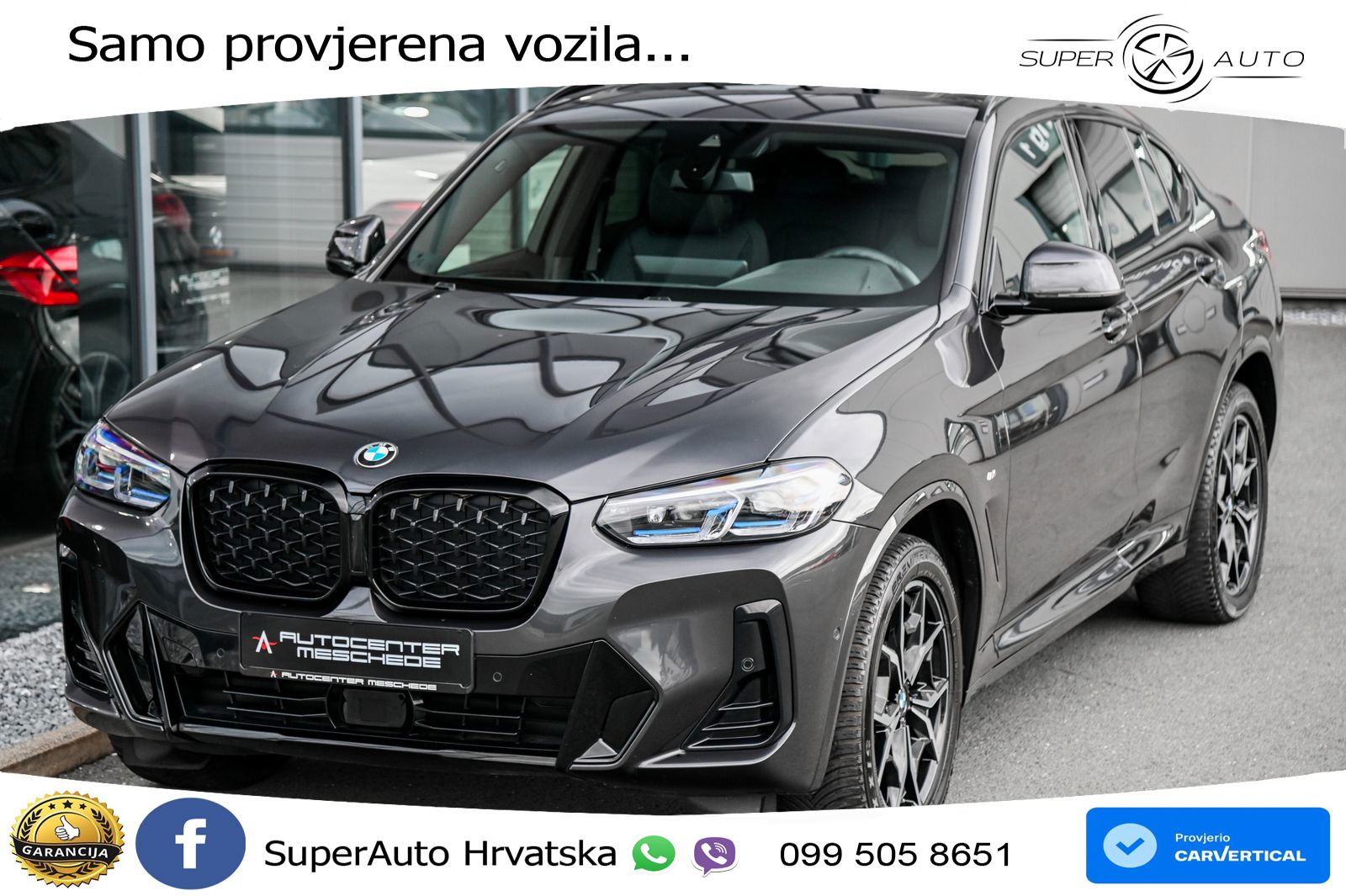 BMW X4 20d (190 KS) xDrive Steptronic M Sport LED+GR SJED+ACC