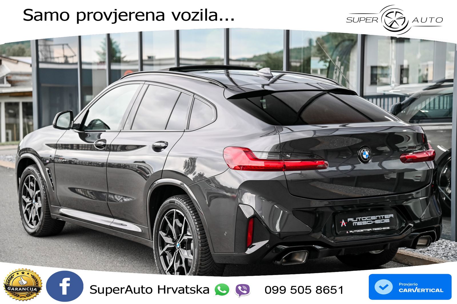 BMW X4 20d (190 KS) xDrive Steptronic M Sport LED+GR SJED+ACC