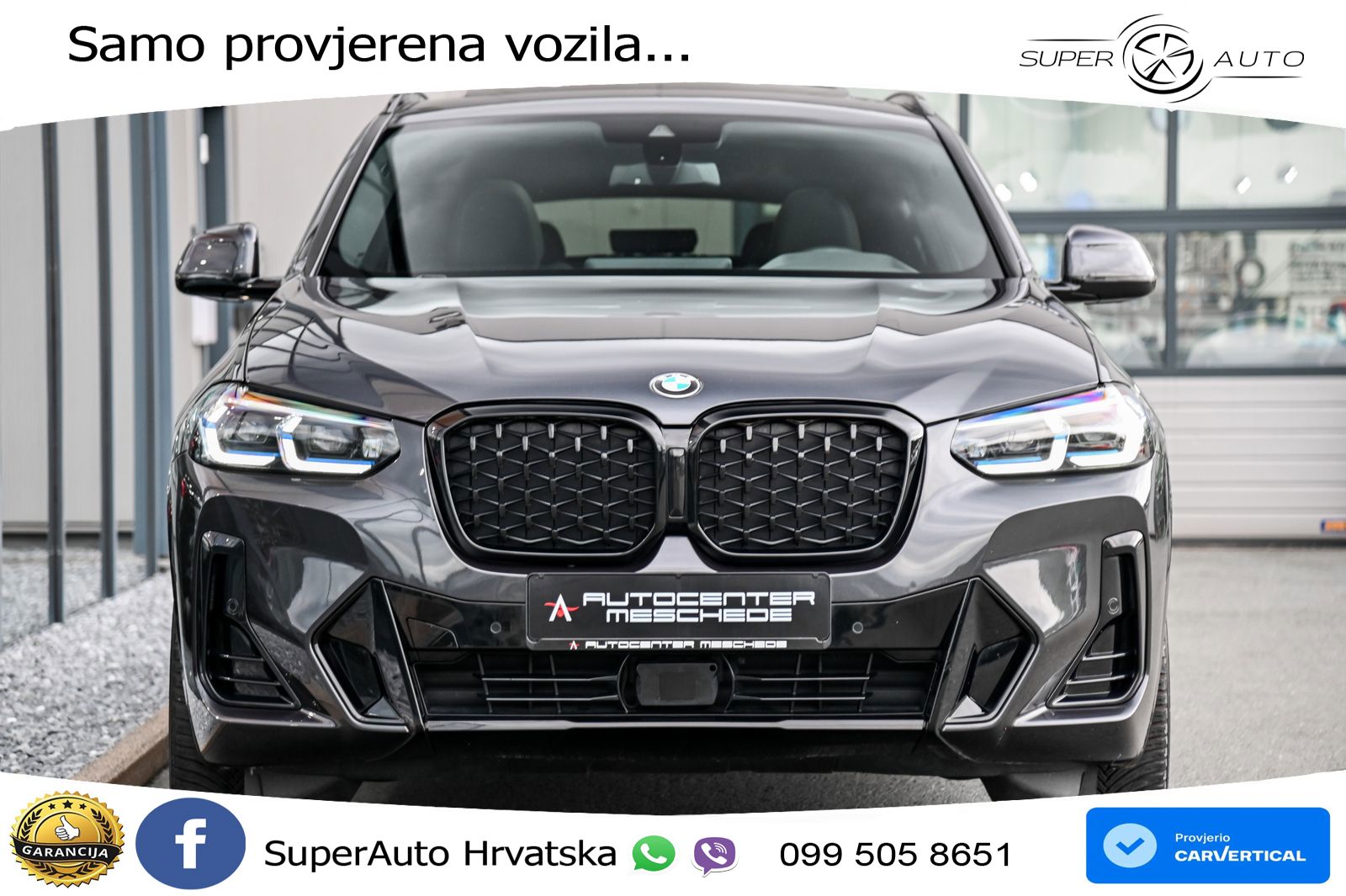 BMW X4 20d (190 KS) xDrive Steptronic M Sport LED+GR SJED+ACC