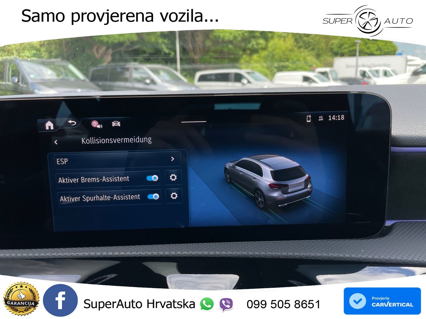 Mercedes-Benz A 200d 8G-DCT AMG LED+GR SJED+ACC