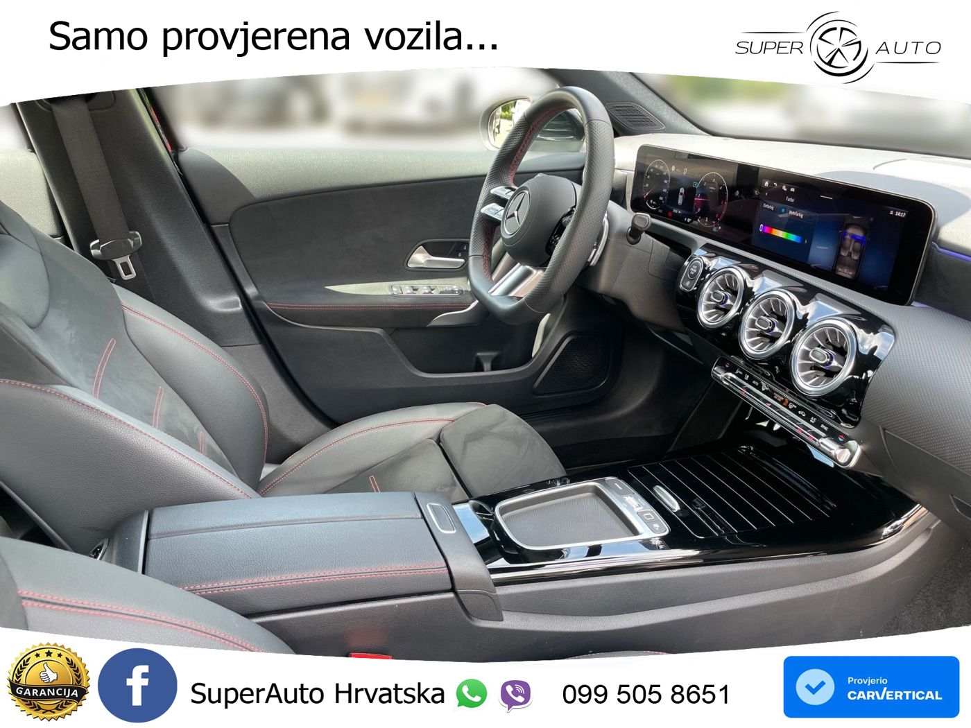 Mercedes-Benz A 200d 8G-DCT AMG LED+GR SJED+ACC