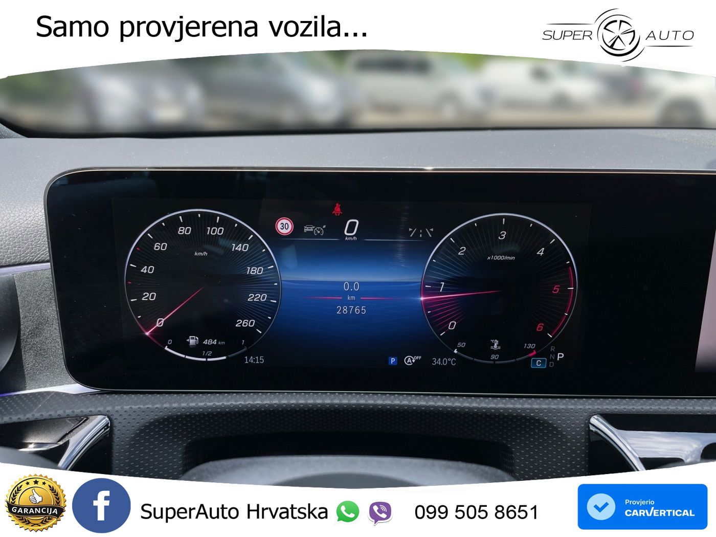 Mercedes-Benz A 200d 8G-DCT AMG LED+GR SJED+ACC