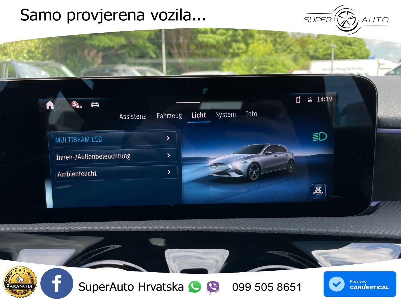 Mercedes-Benz A 200d 8G-DCT AMG LED+GR SJED+ACC