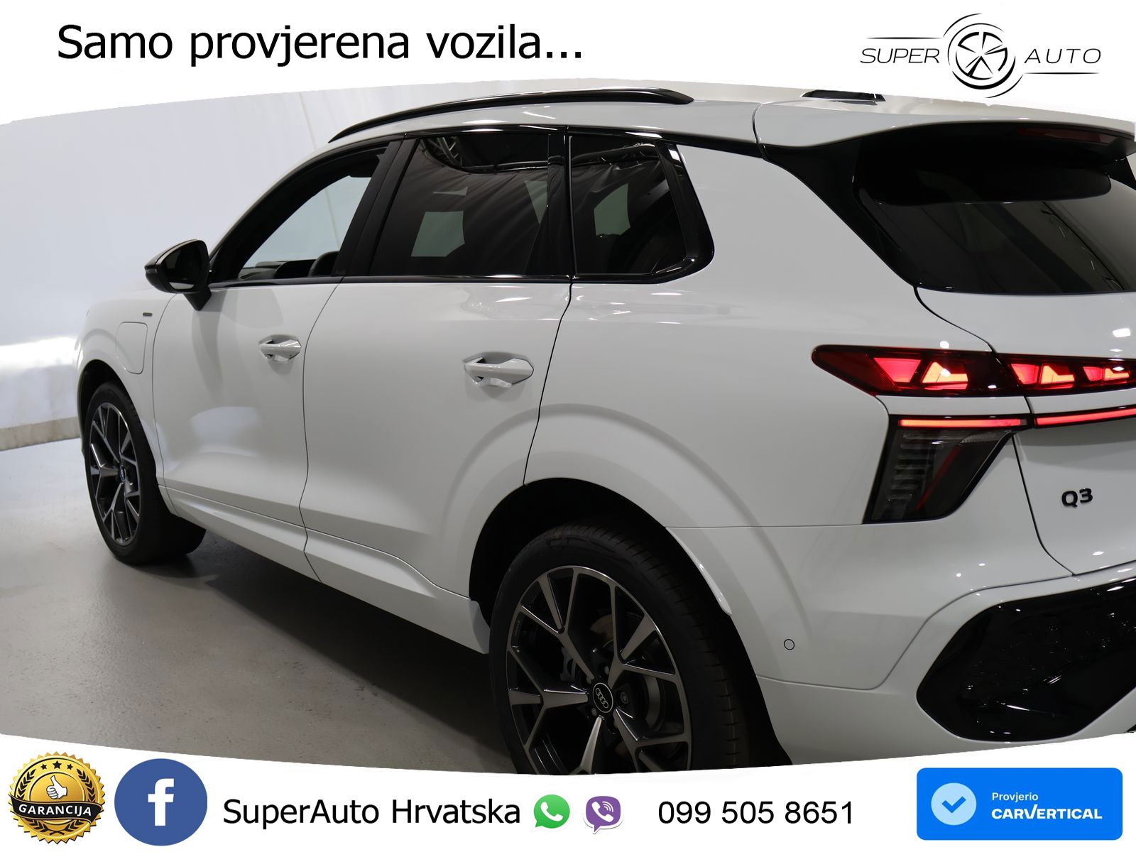 Audi Q3 1.5 TFSIe (272 KS) S tronic LED+GR SJED+ACC