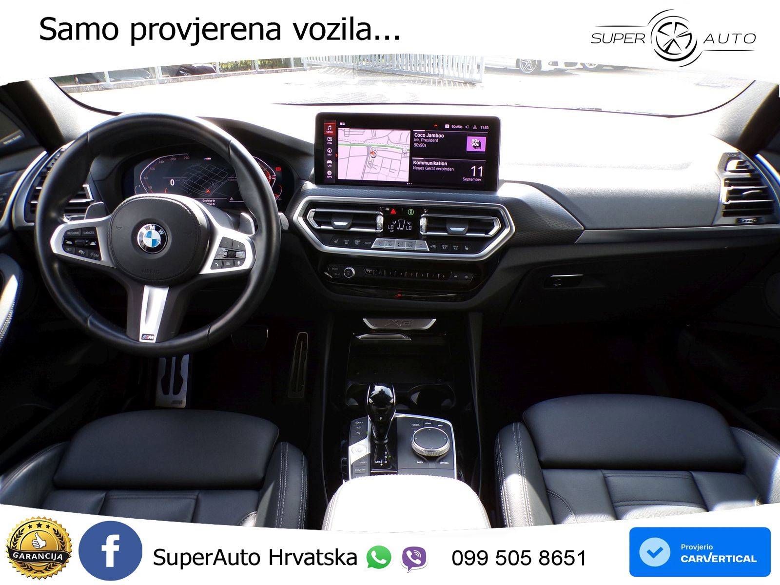 BMW X3 30i xDrive Steptronic M Sport LED+GR SJED+ACC
