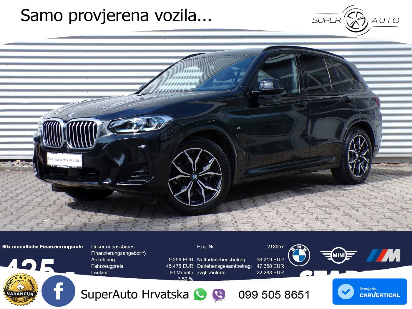 BMW X3 30i xDrive Steptronic M Sport LED+GR SJED+ACC
