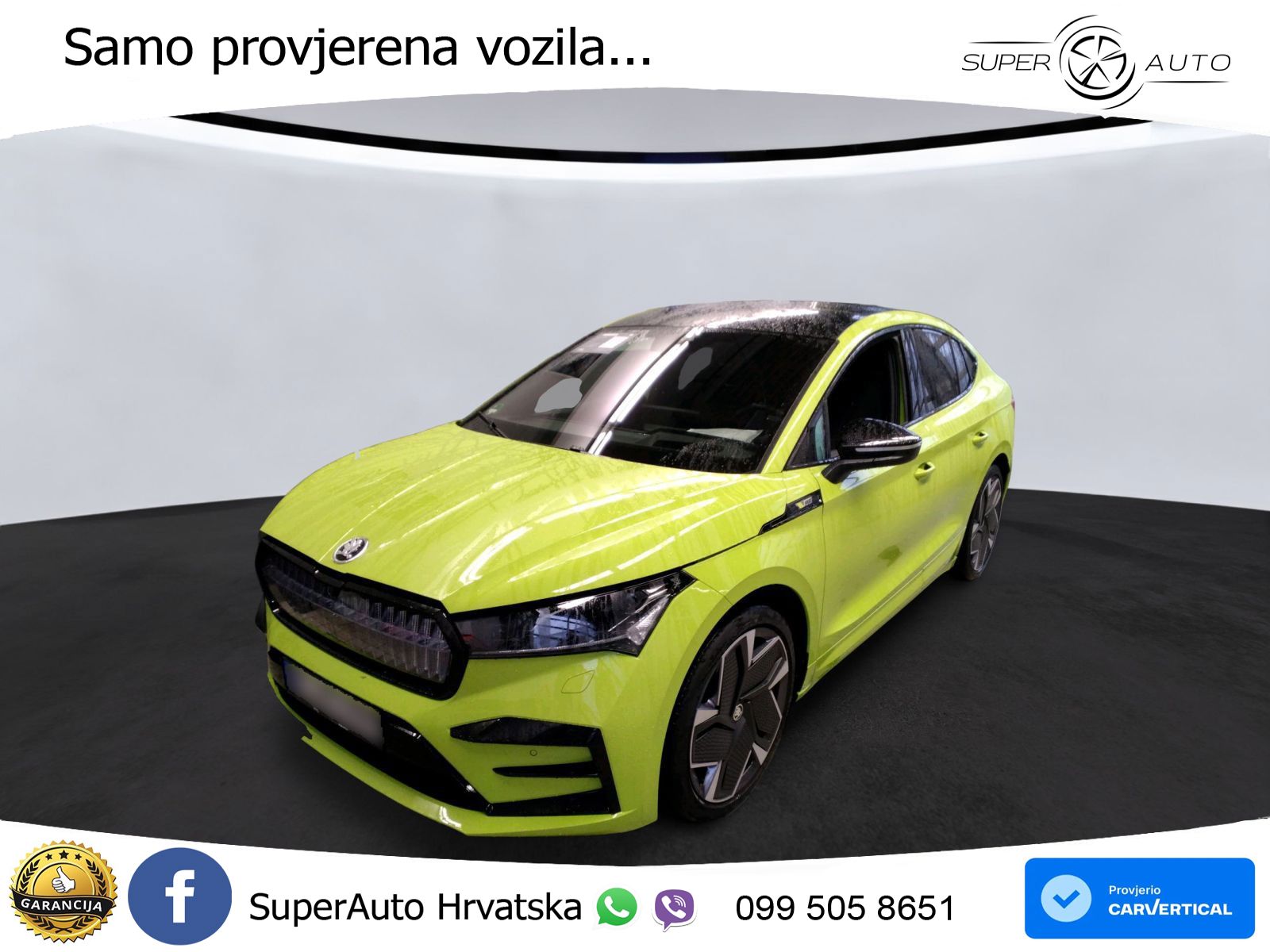 Škoda Enyaq Coupe iV RS 82 kWh (299 KS) AWD LED+GR SJED+ACC