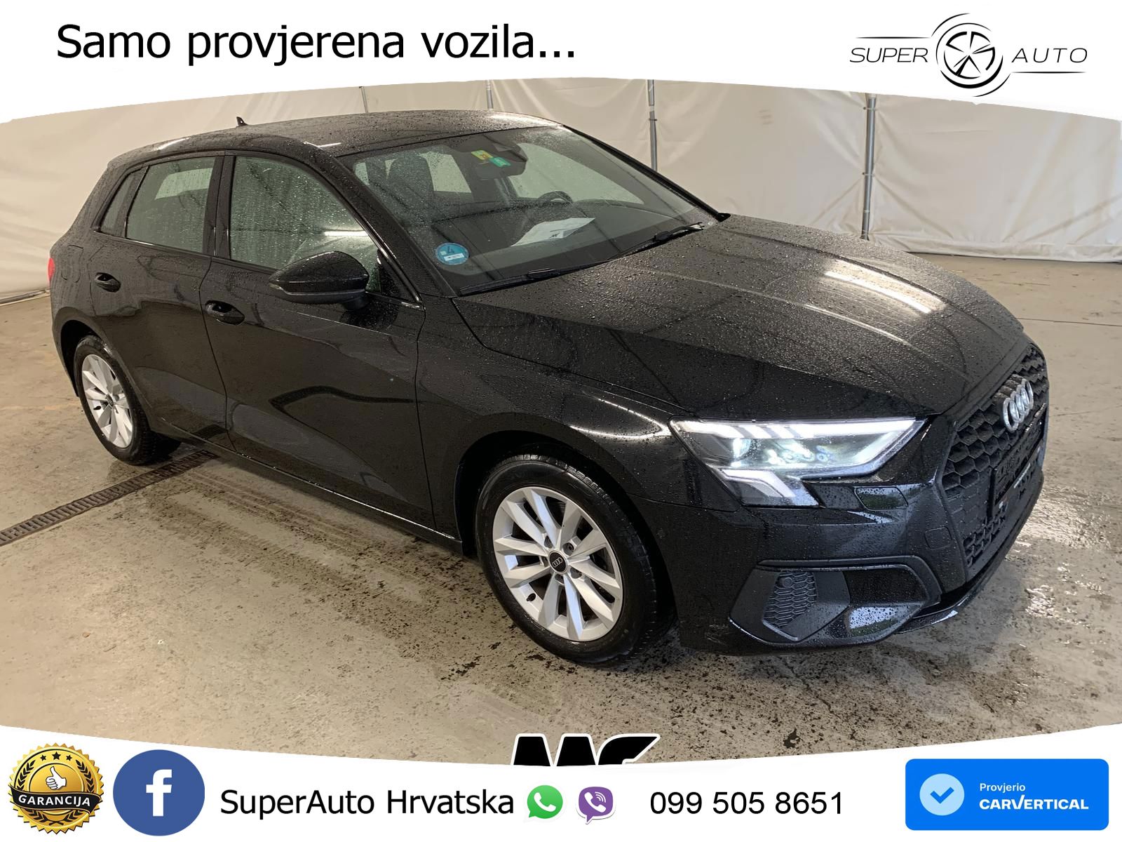 Audi A3 35 TDI (150 KS) S tronic LED+GR SJED+ACC