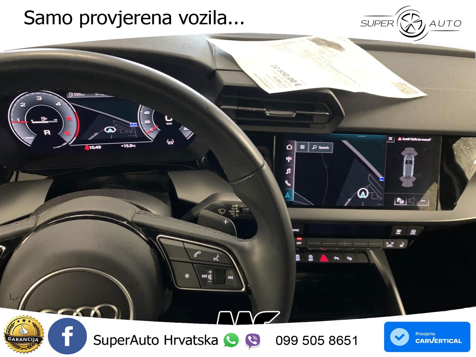 Audi A3 35 TDI (150 KS) S tronic LED+GR SJED+ACC