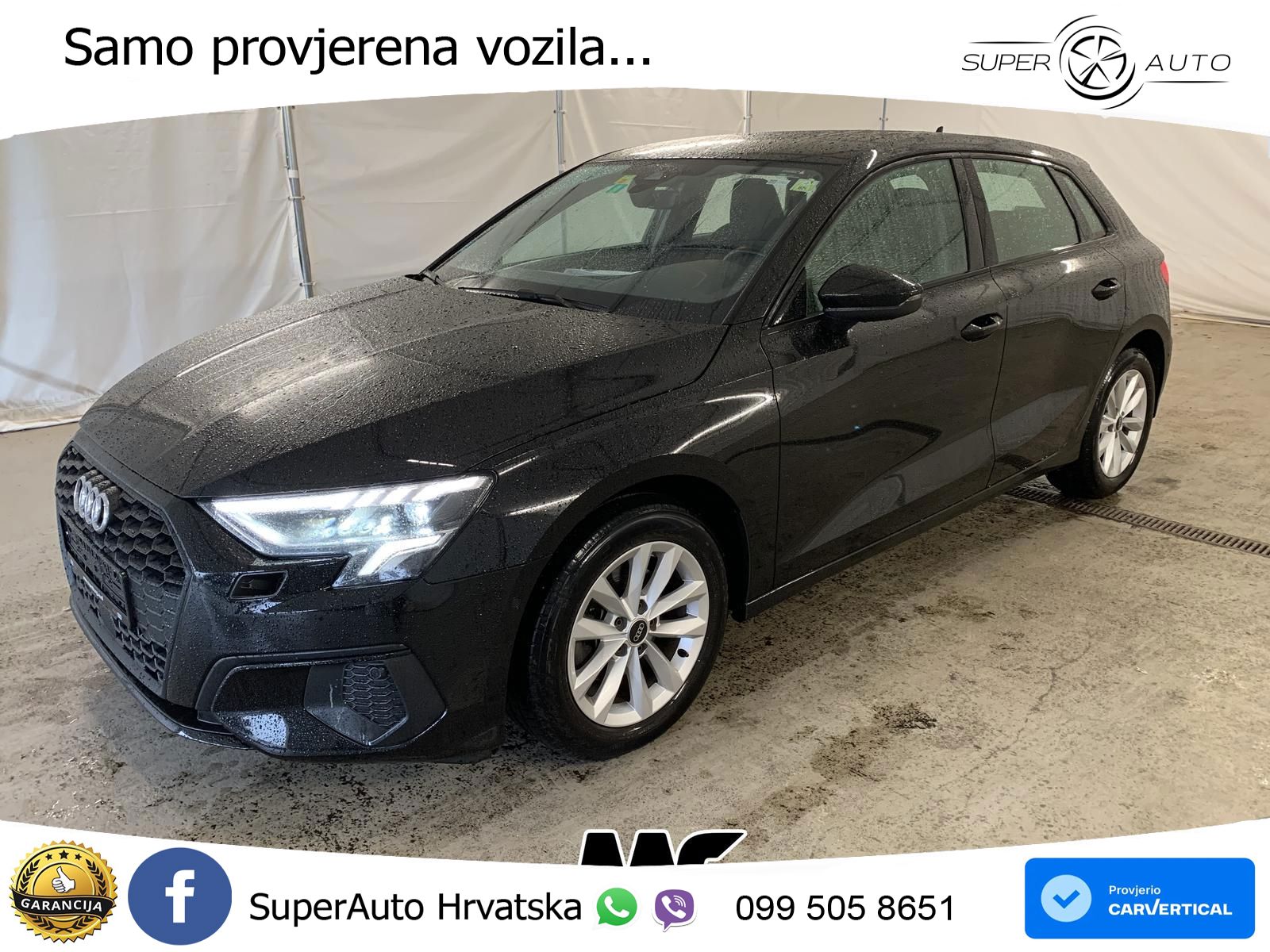 Audi A3 35 TDI (150 KS) S tronic LED+GR SJED+ACC