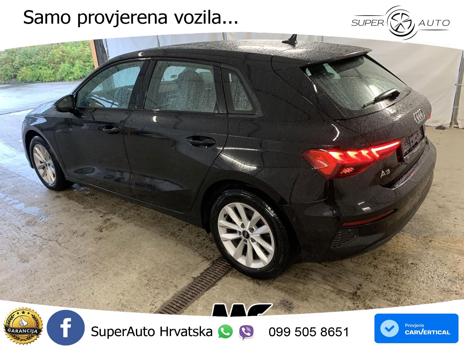 Audi A3 35 TDI (150 KS) S tronic LED+GR SJED+ACC