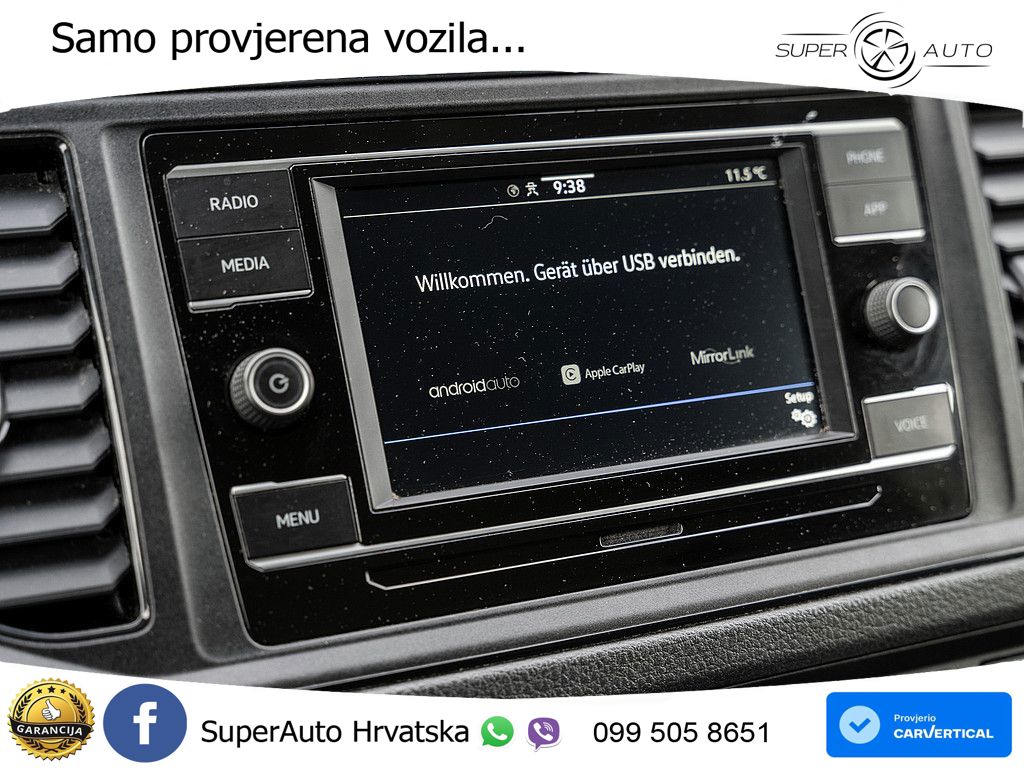 Volkswagen Crafter 2.0 TDI L3H2 KAMERA PDC KLIMA 177 KS