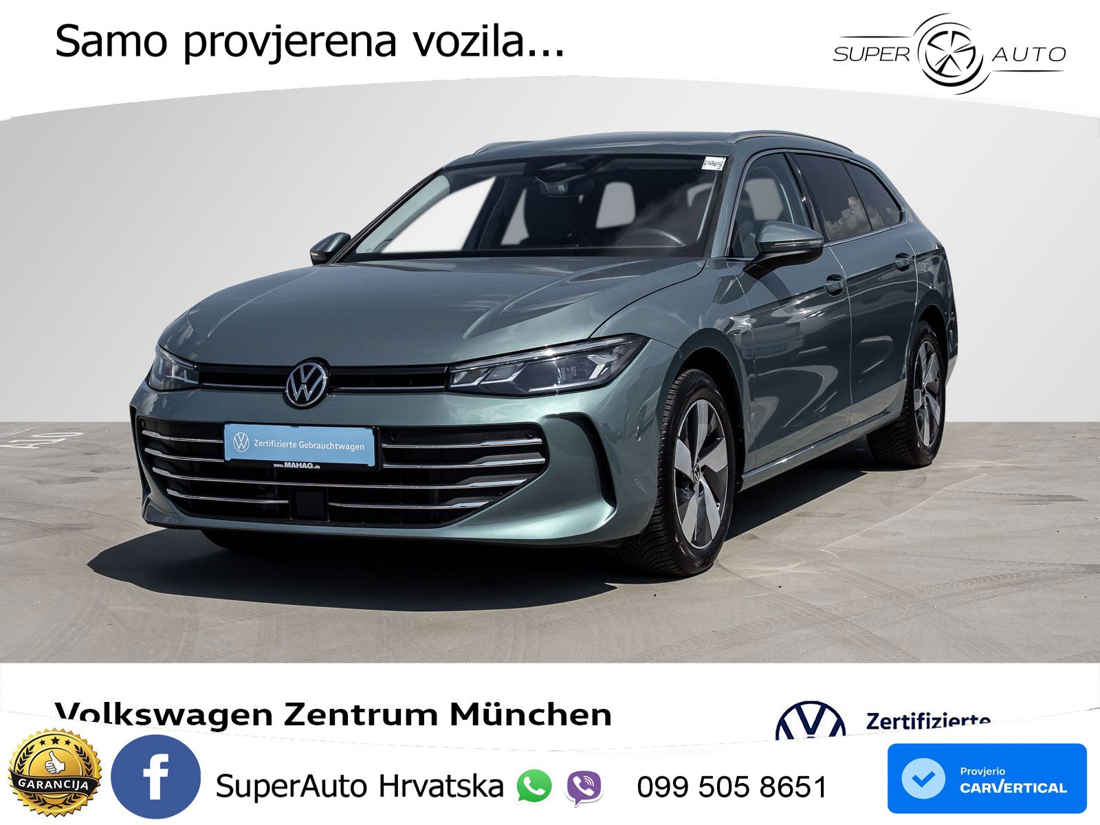 Volkswagen Passat Variant 1.5 eTSI (150 KS) DSG Business LED+GR SJED+ACC