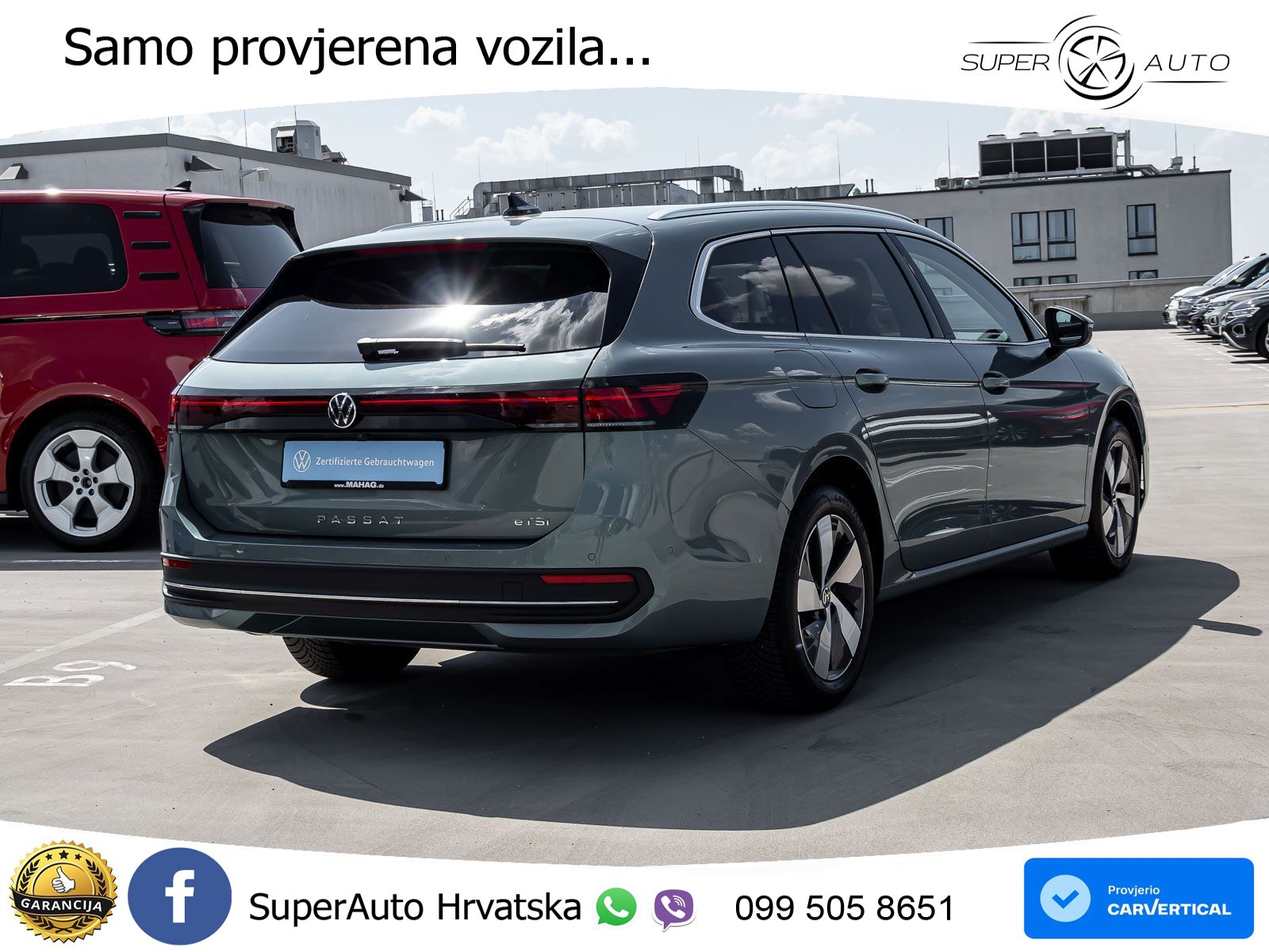Volkswagen Passat Variant 1.5 eTSI (150 KS) DSG Business LED+GR SJED+ACC