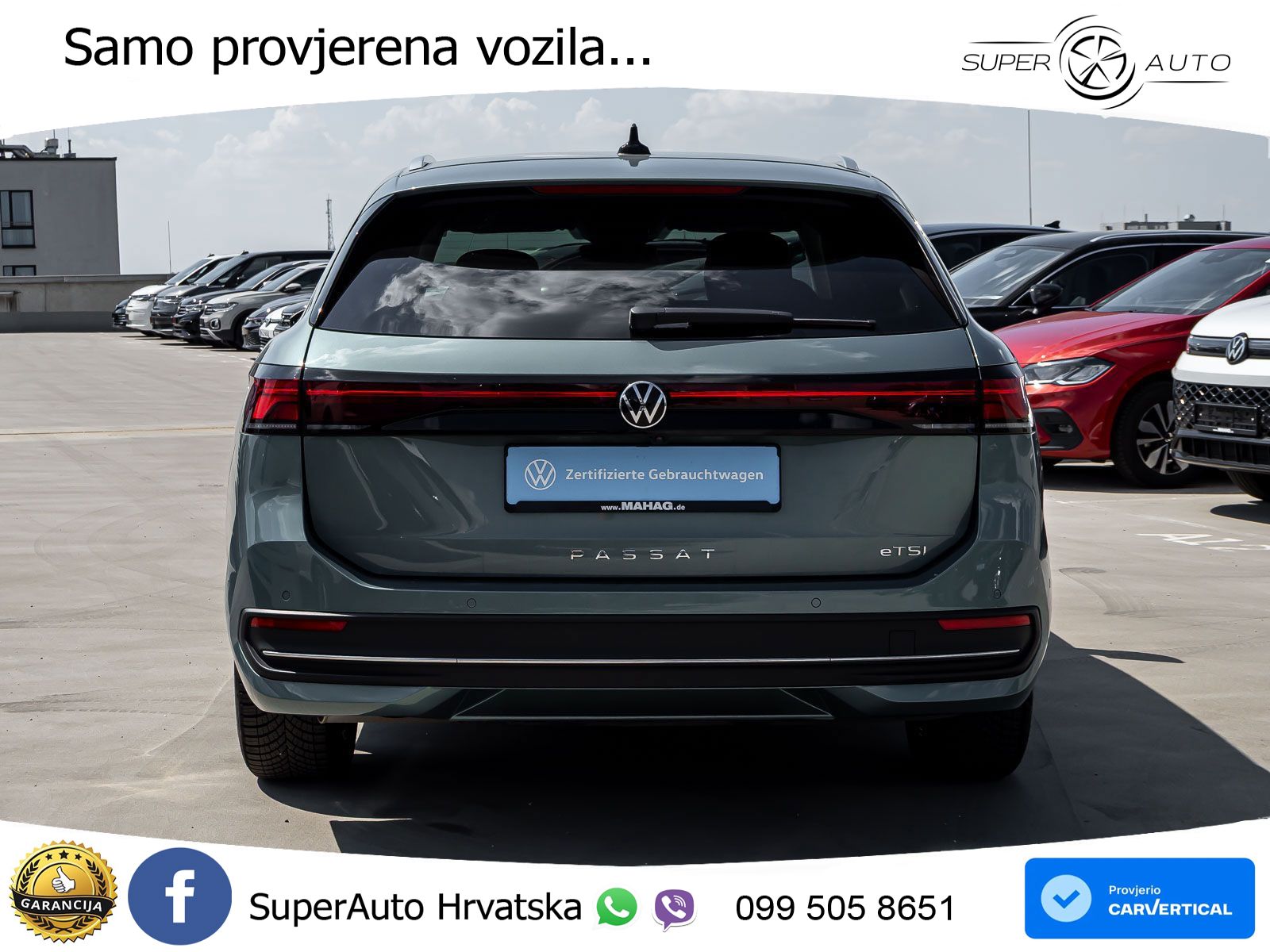 Volkswagen Passat Variant 1.5 eTSI (150 KS) DSG Business LED+GR SJED+ACC
