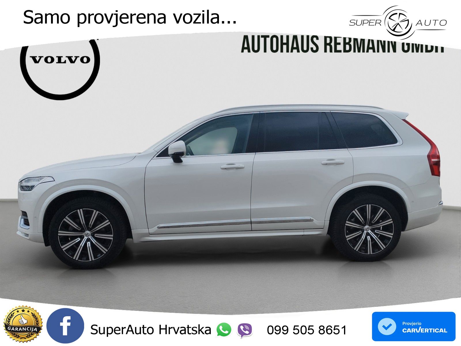 Volvo XC90 2.0 B5 Diesel AWD Automatic ACC+GR SJED+360+PANO