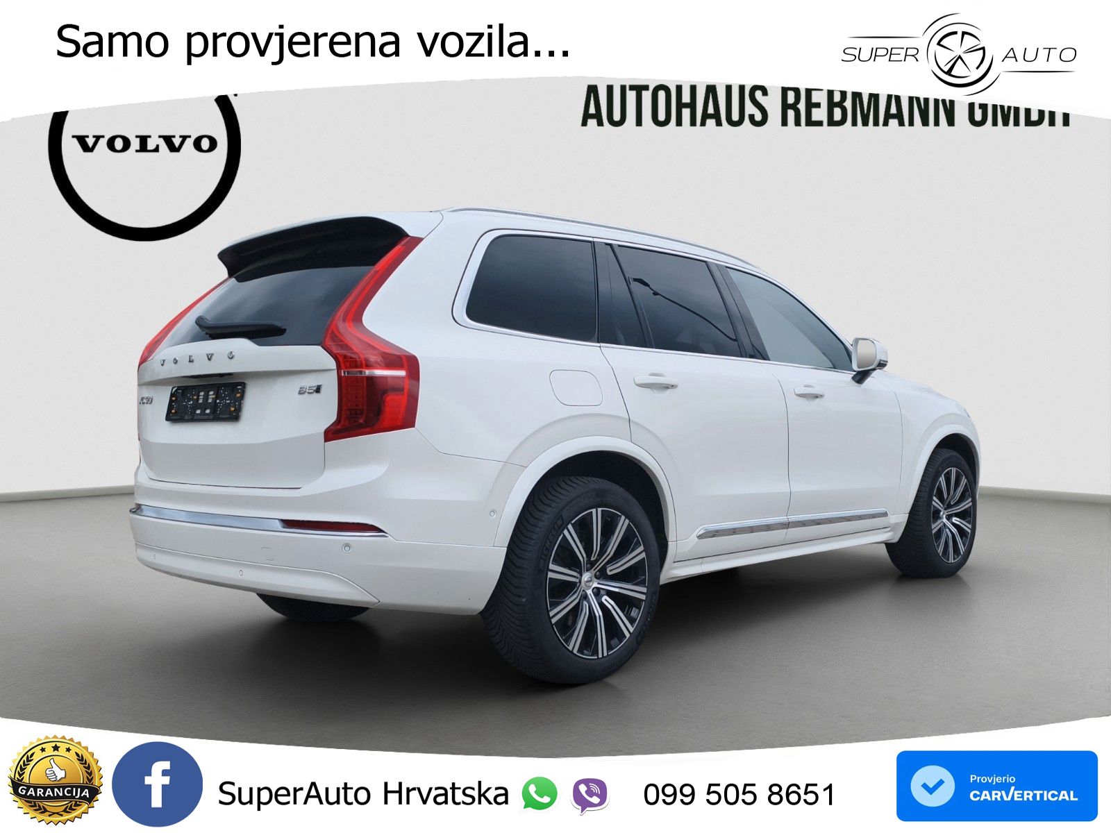 Volvo XC90 2.0 B5 Diesel AWD Automatic ACC+GR SJED+360+PANO