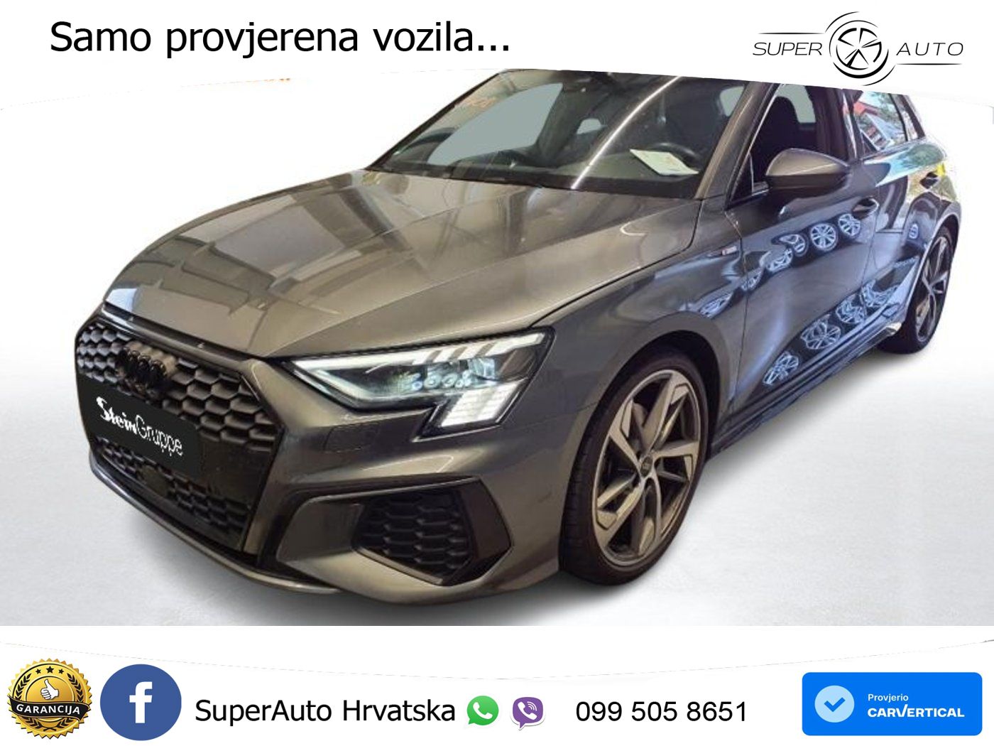 Audi A3 35 TDI (150 KS) S tronic S line