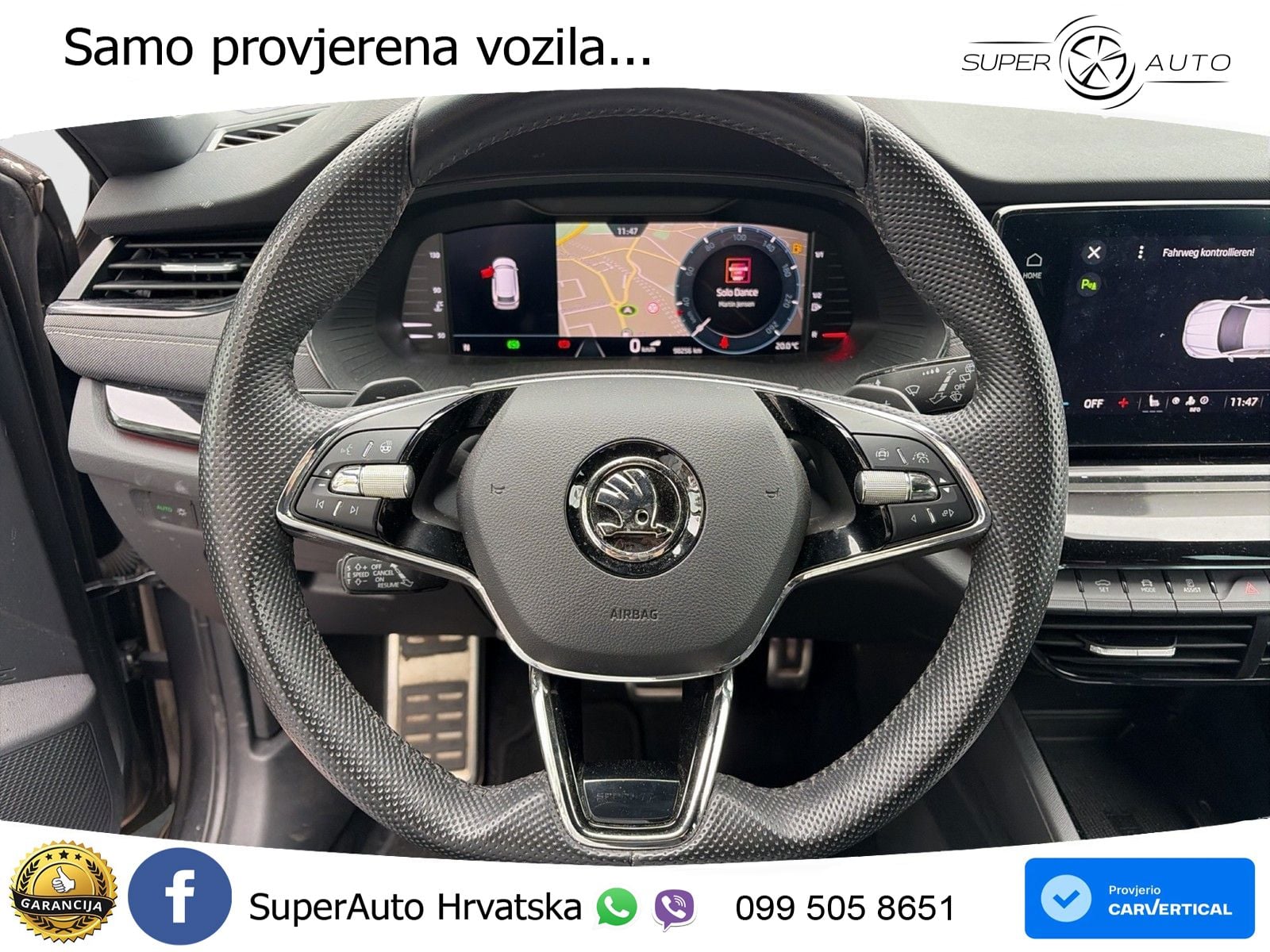 Škoda Octavia Combi 2.0 TDI (150 KS) DSG SportLine LED+GR SJED+ACC