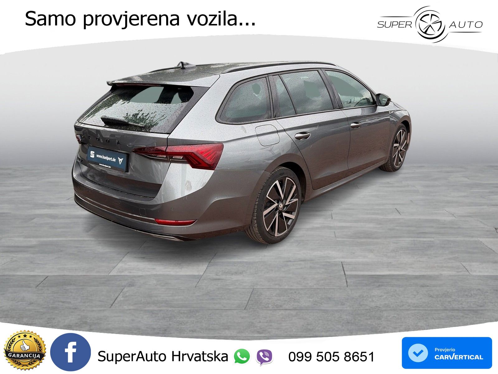 Škoda Octavia Combi 2.0 TDI (150 KS) DSG SportLine LED+GR SJED+ACC