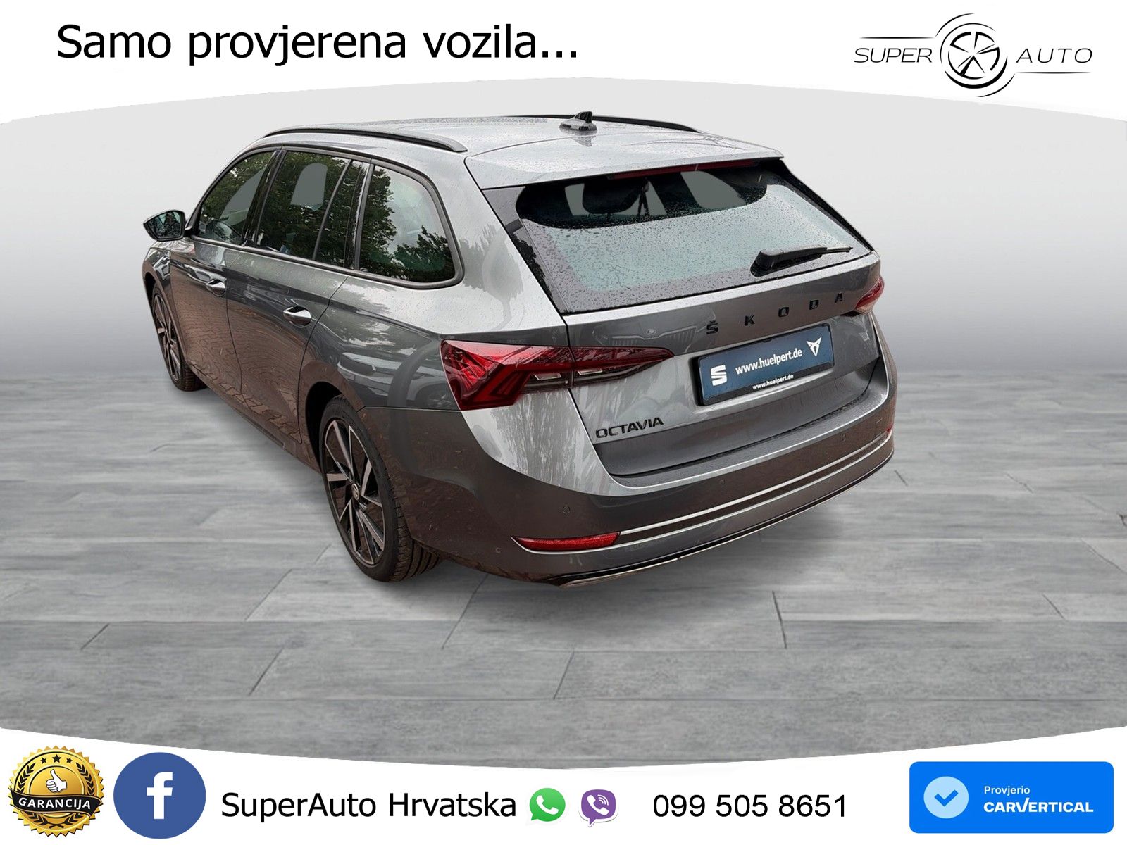 Škoda Octavia Combi 2.0 TDI (150 KS) DSG SportLine LED+GR SJED+ACC