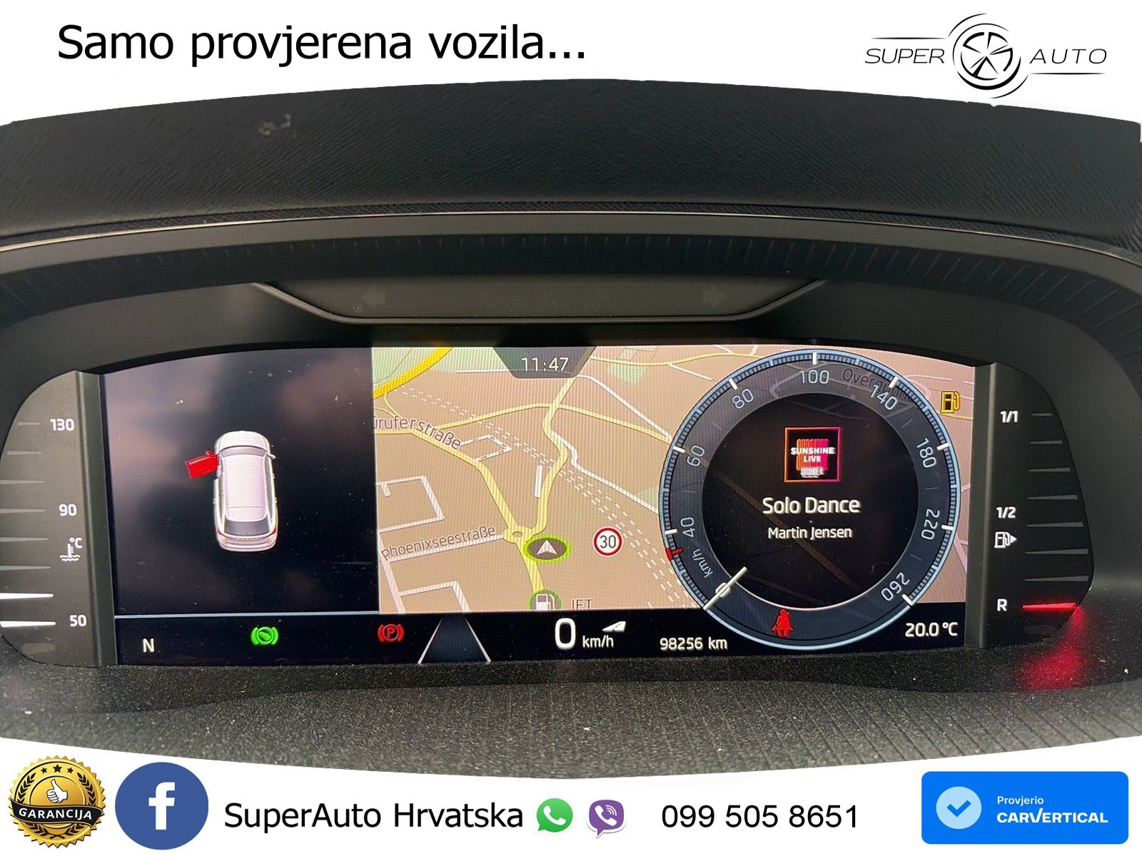 Škoda Octavia Combi 2.0 TDI (150 KS) DSG SportLine LED+GR SJED+ACC
