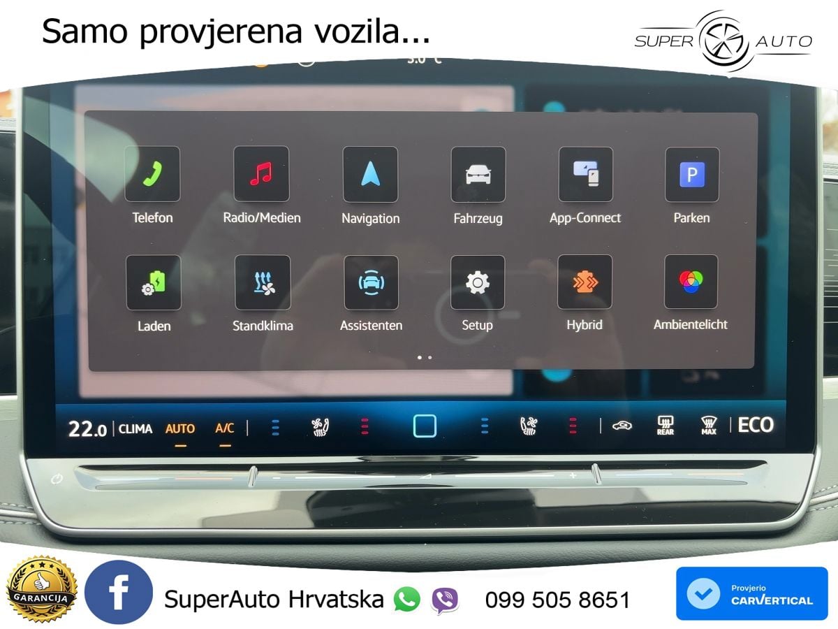 Volkswagen Passat Variant 1.5 TSI (272 KS) eHybrid DSG Elegance LED+GR SJED+ACC