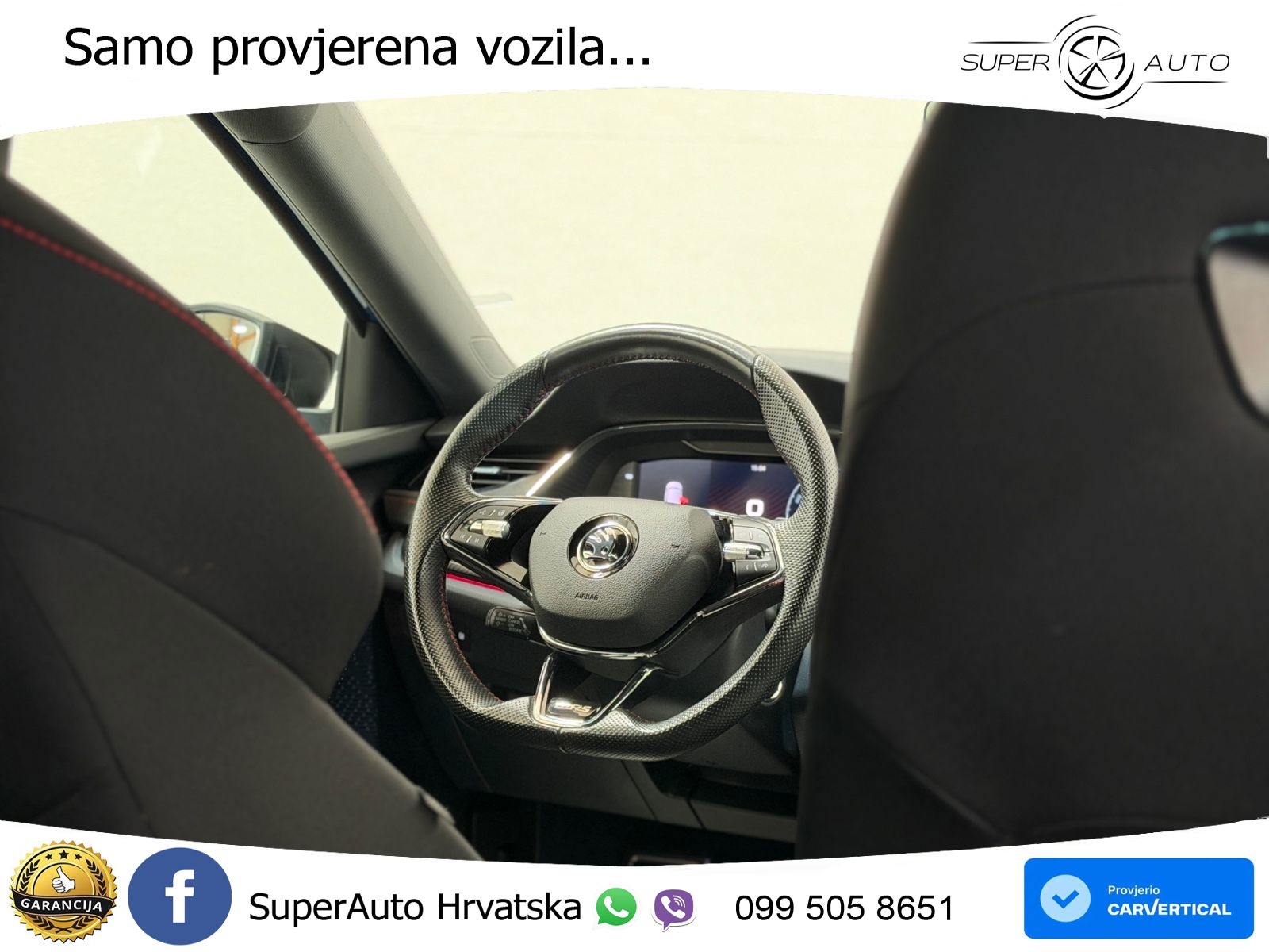 Škoda Octavia Combi RS 2.0 TDI (200 KS) DSG LED+GR SJED+ACC