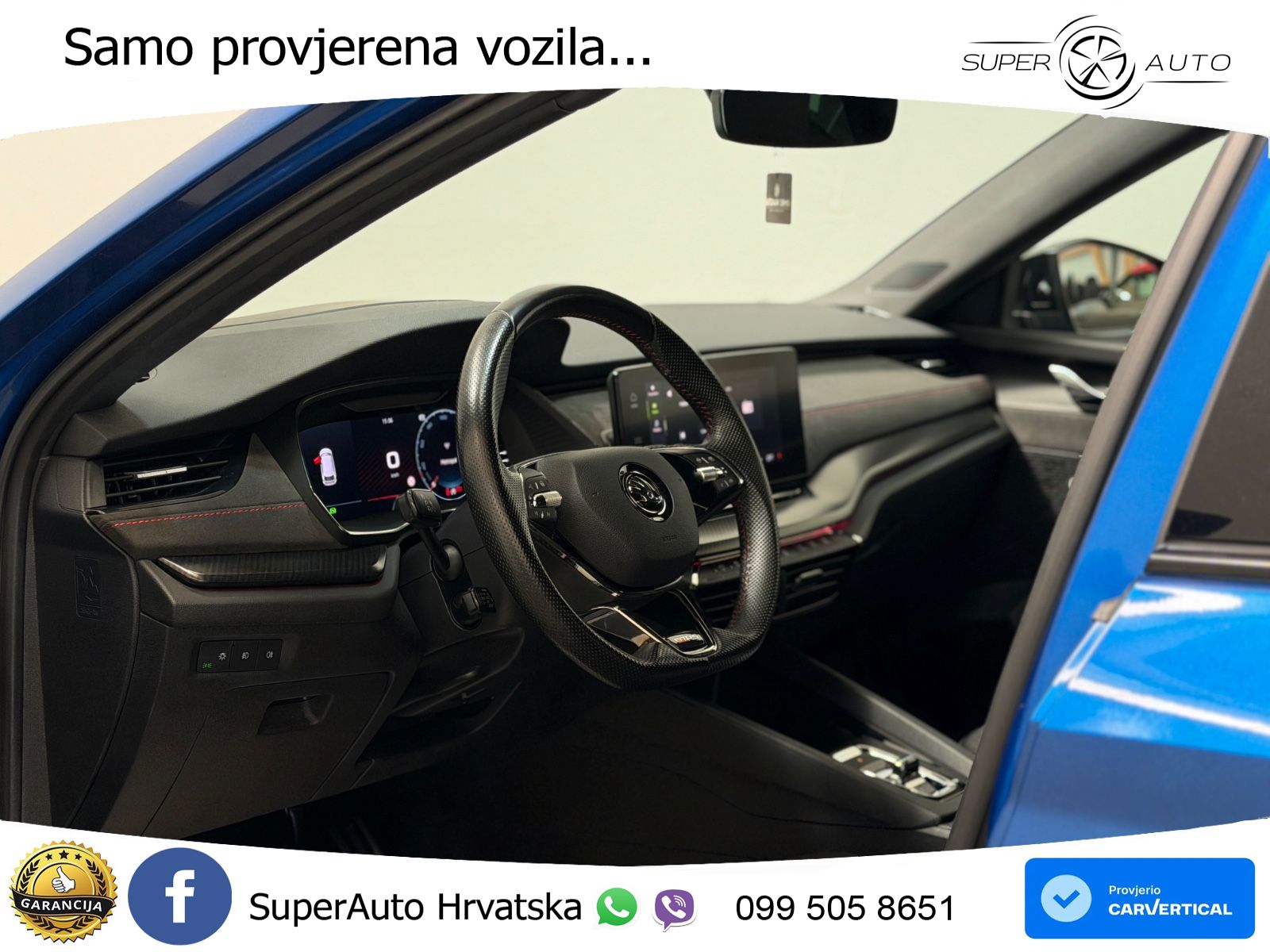 Škoda Octavia Combi RS 2.0 TDI (200 KS) DSG LED+GR SJED+ACC