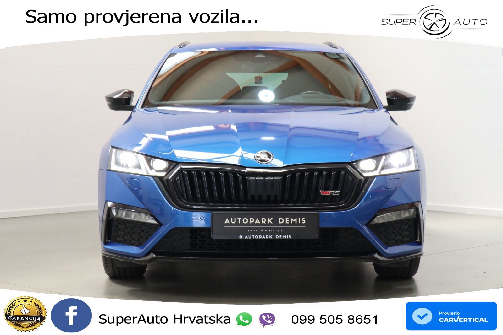Škoda Octavia Combi RS 2.0 TDI (200 KS) DSG LED+GR SJED+ACC