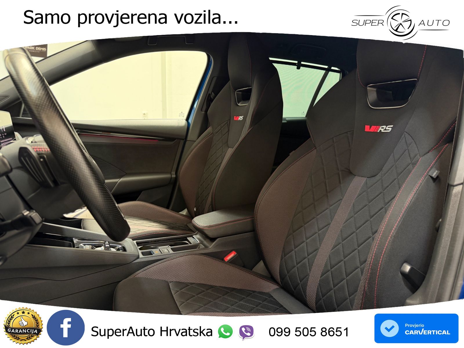 Škoda Octavia Combi RS 2.0 TDI (200 KS) DSG LED+GR SJED+ACC