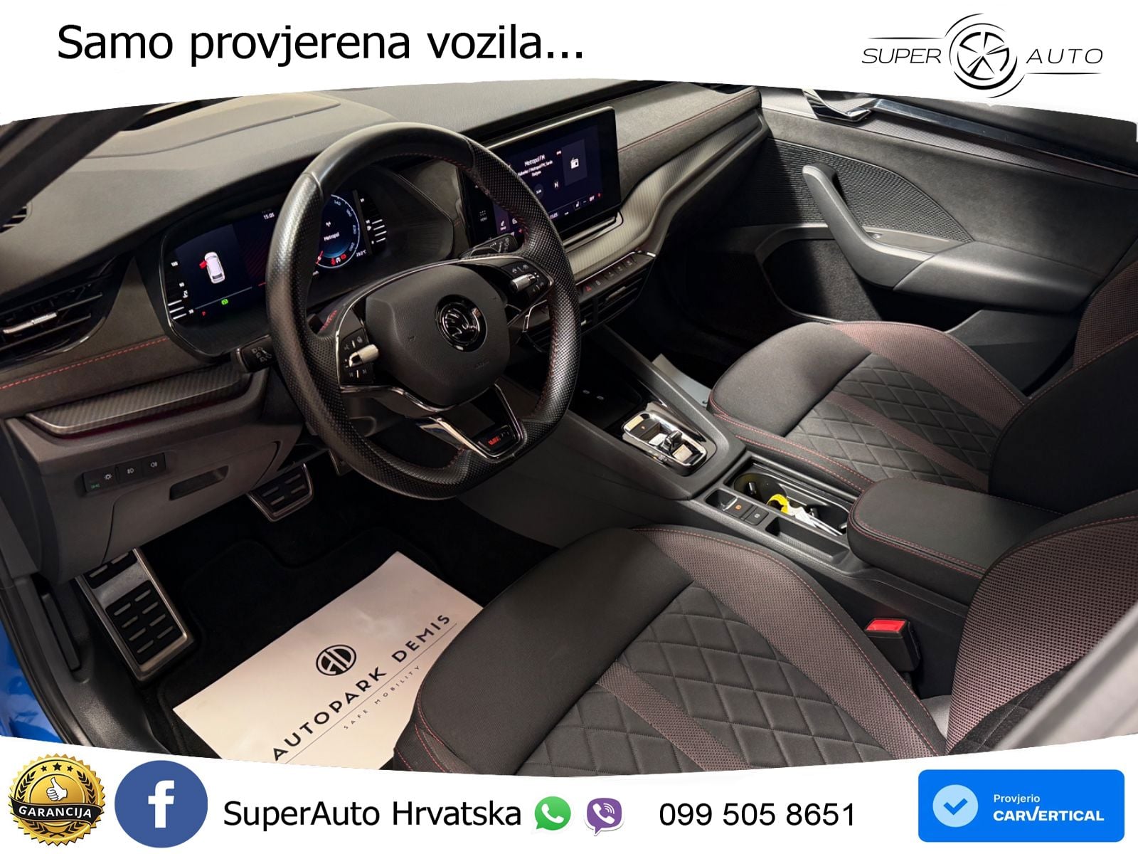 Škoda Octavia Combi RS 2.0 TDI (200 KS) DSG LED+GR SJED+ACC