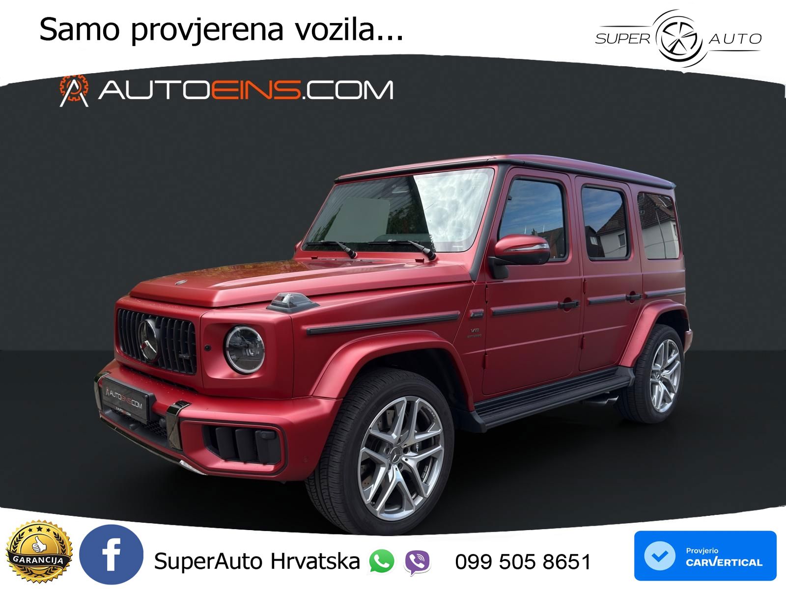 Mercedes AMG G 63 Long V8 (585 KS) 4MATIC 9G-TRONIC AMG SPEEDSHIFT TCT Manufaktur