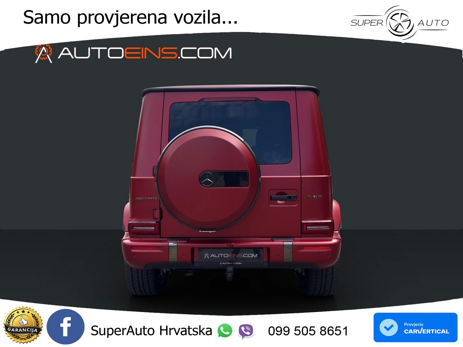 Mercedes AMG G 63 Long V8 (585 KS) 4MATIC 9G-TRONIC AMG SPEEDSHIFT TCT Manufaktur