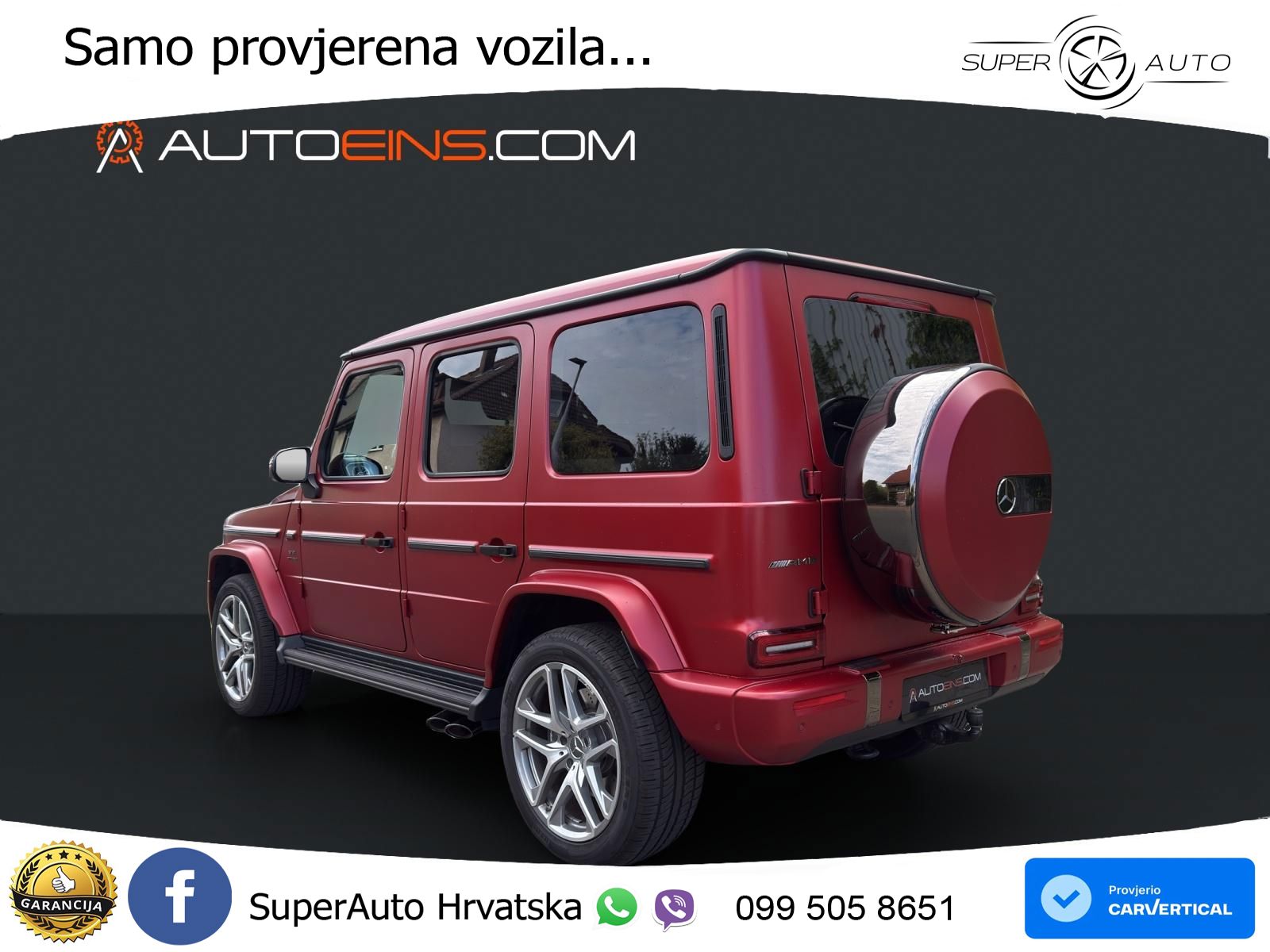 Mercedes AMG G 63 Long V8 (585 KS) 4MATIC 9G-TRONIC AMG SPEEDSHIFT TCT Manufaktur