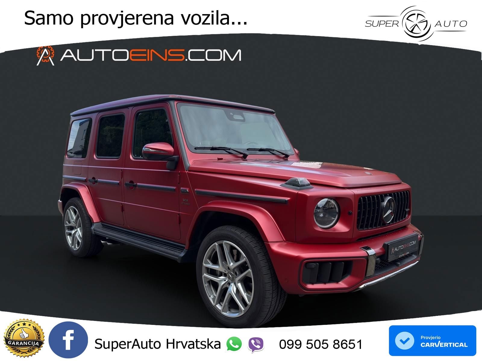 Mercedes AMG G 63 Long V8 (585 KS) 4MATIC 9G-TRONIC AMG SPEEDSHIFT TCT Manufaktur